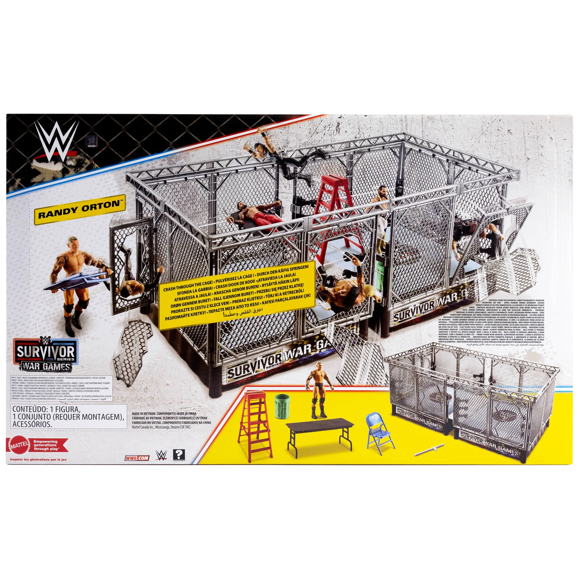 Wwe-Coffret Les Guerriers du Ring Survivor Series-Coffret Avec 2Rings - Image 6