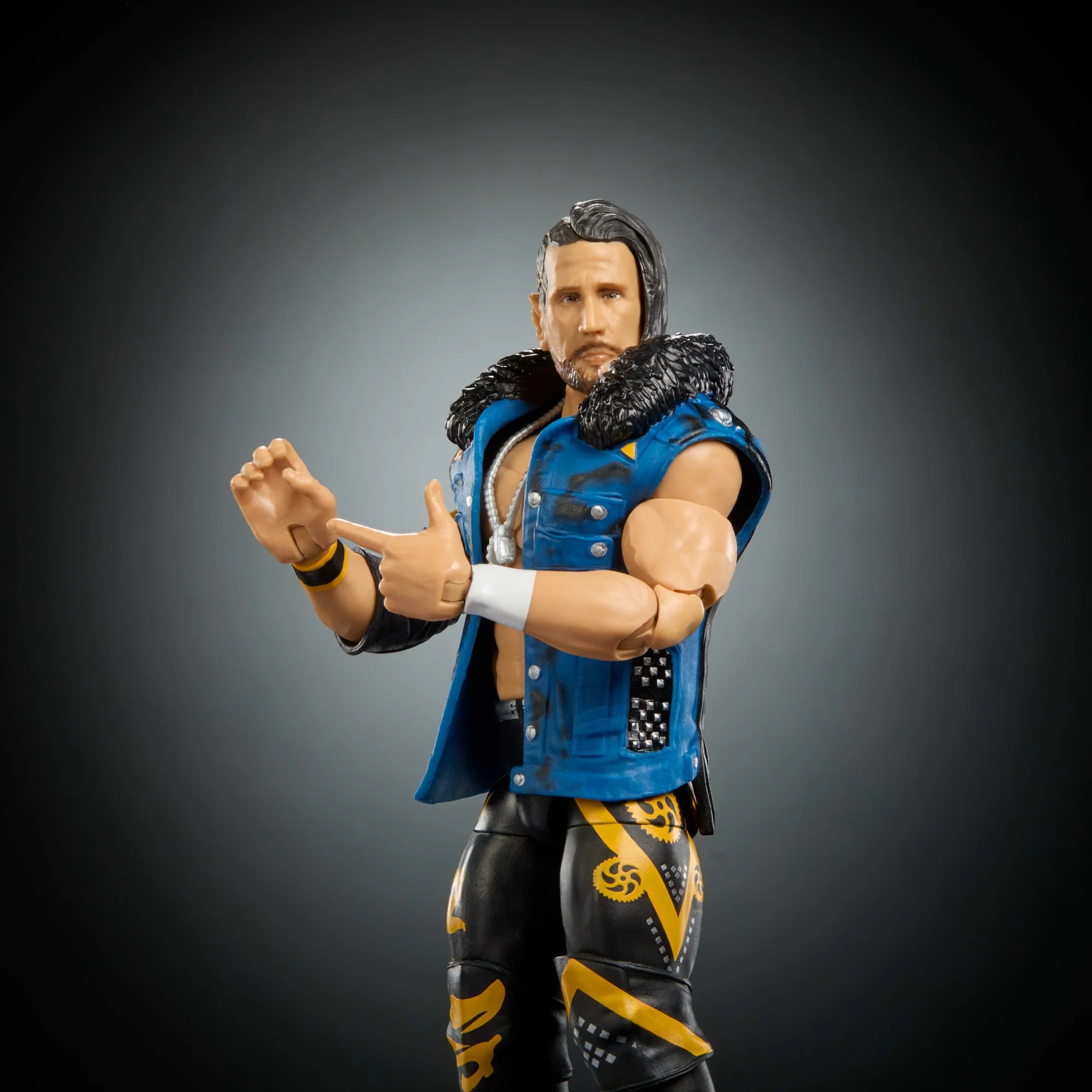 WWE Elite Alex Shelley Action Figure, Series #124, 6-Inch Collectible With Articulation & Accessories - Image 3