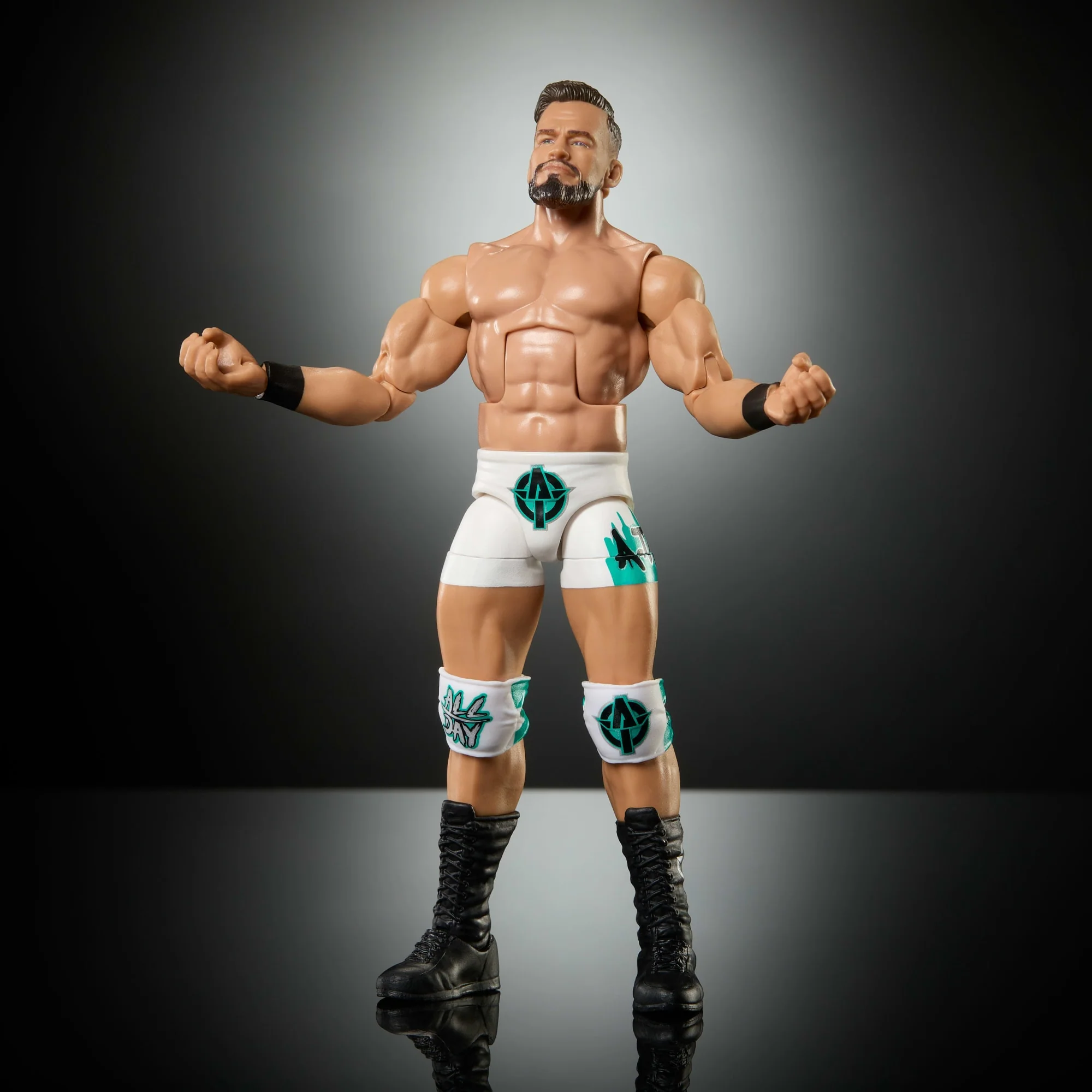 WWE Elite Austin Theory Action Figure, Series #121, 6-Inch Collectible With Accessories - Image 4