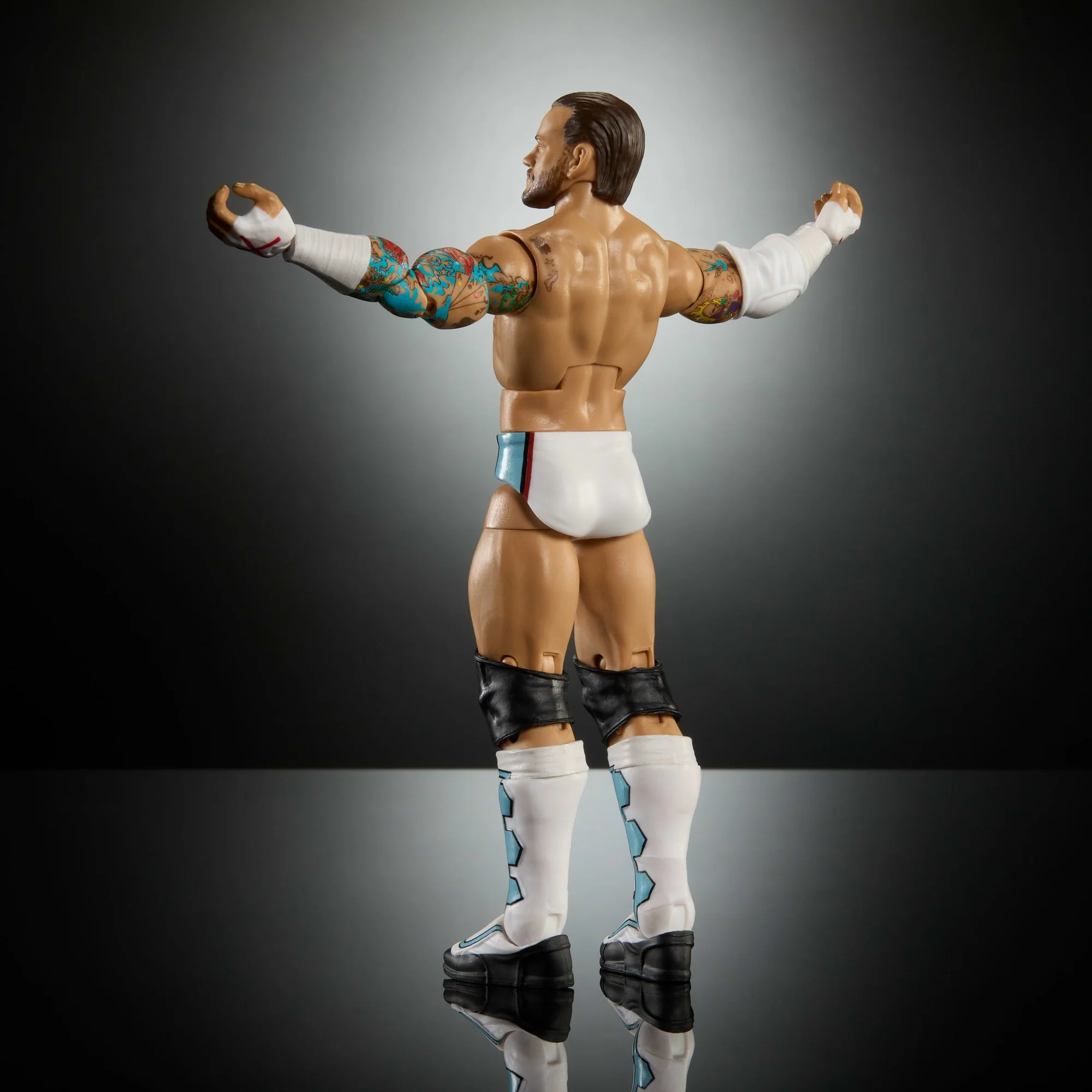 WWE Elite Cm Punk Action Figure, Greatest Hits 2025, 6-Inch Collectible Set With Accessories - Image 3