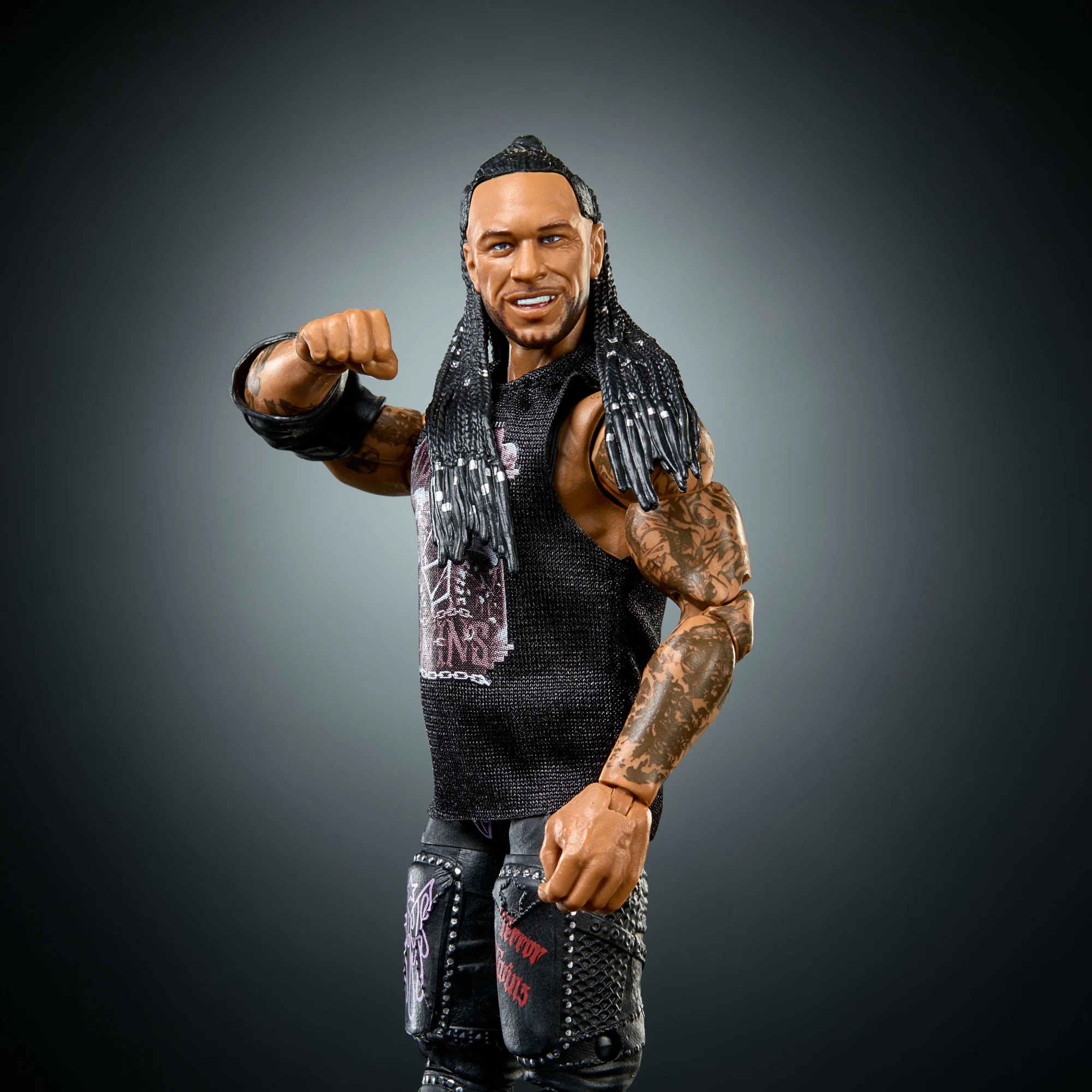 WWE Elite Damian Priest Action Figure, Series #122 Set, 6-Inch Collectible With Accessories - Image 2