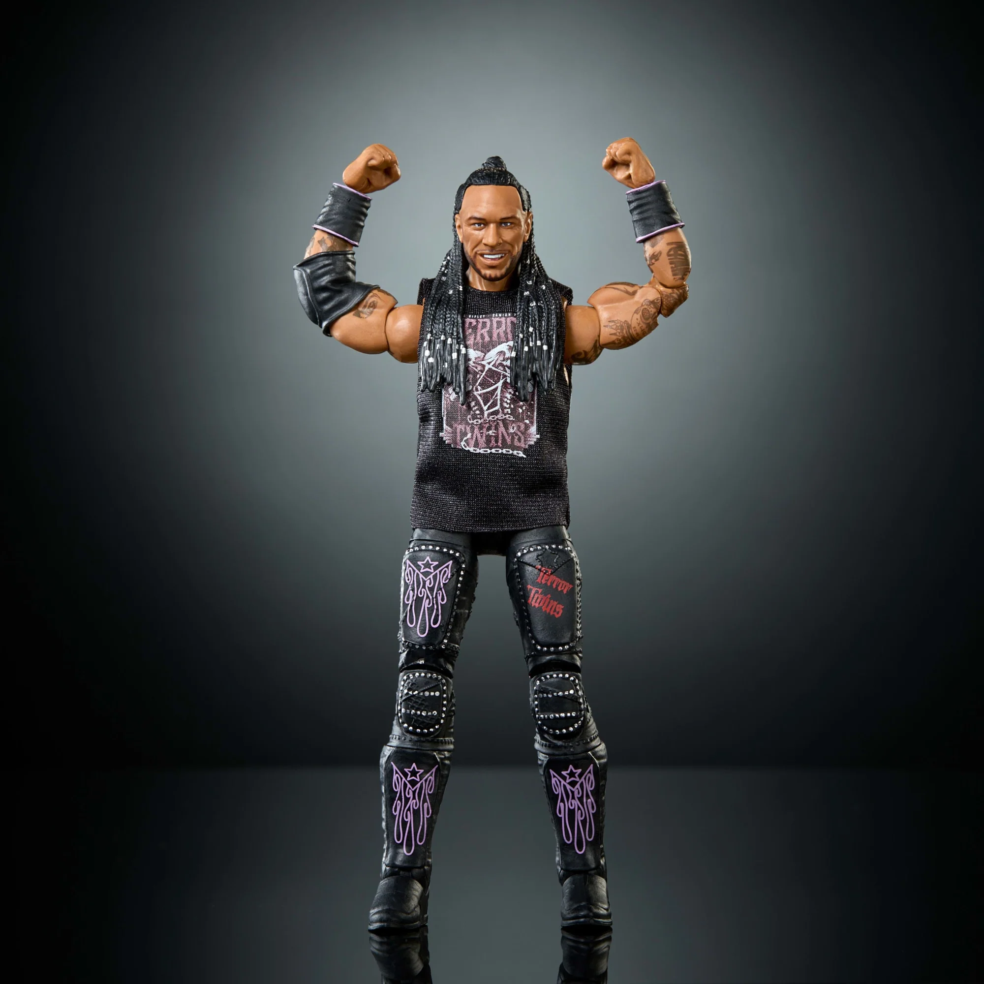 WWE Elite Damian Priest Action Figure, Series #122 Set, 6-Inch Collectible With Accessories - Image 4