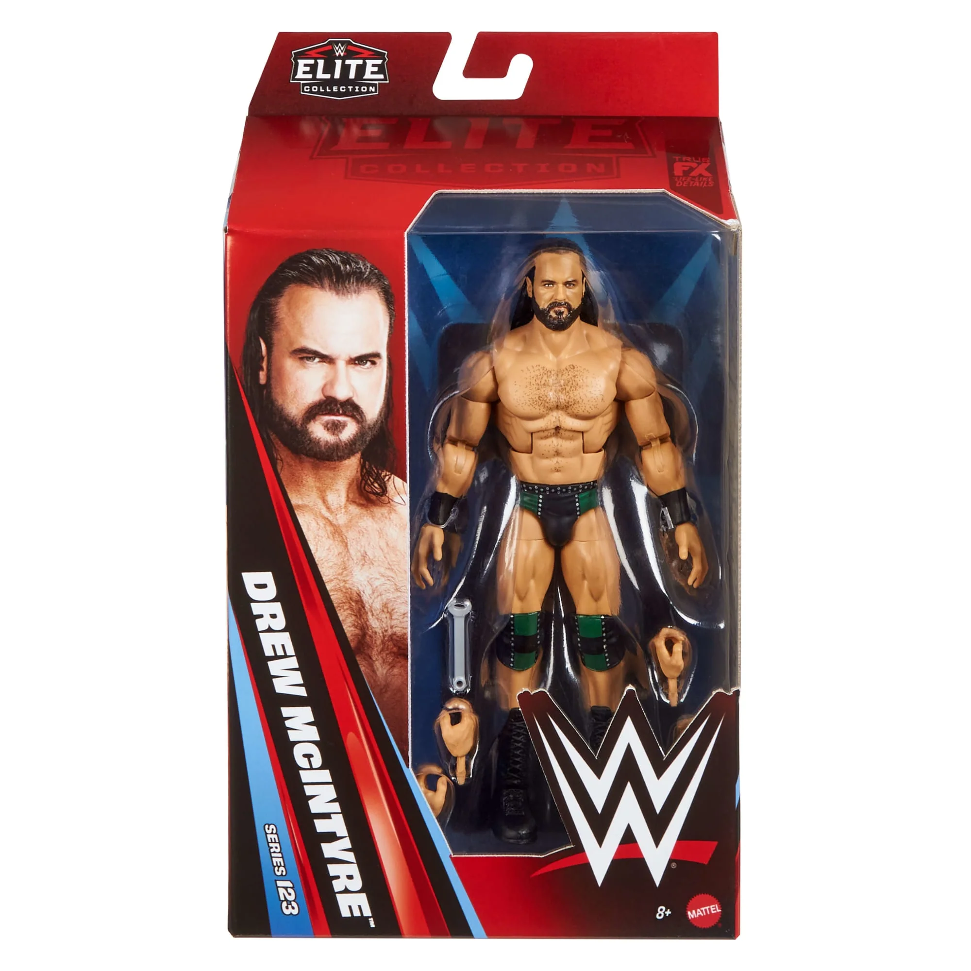 WWE Elite Drew Mcintyre Action Figure, Series #123 Set, 6-Inch Collectible With Accessories - Image 2