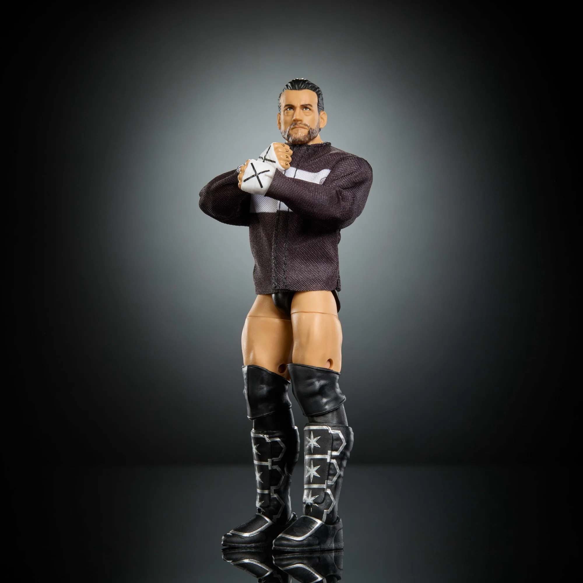 WWE Elite Cm Punk Action Figure, Series #124 Set, 6-Inch Collectible With Articulation & Accessories - Image 5