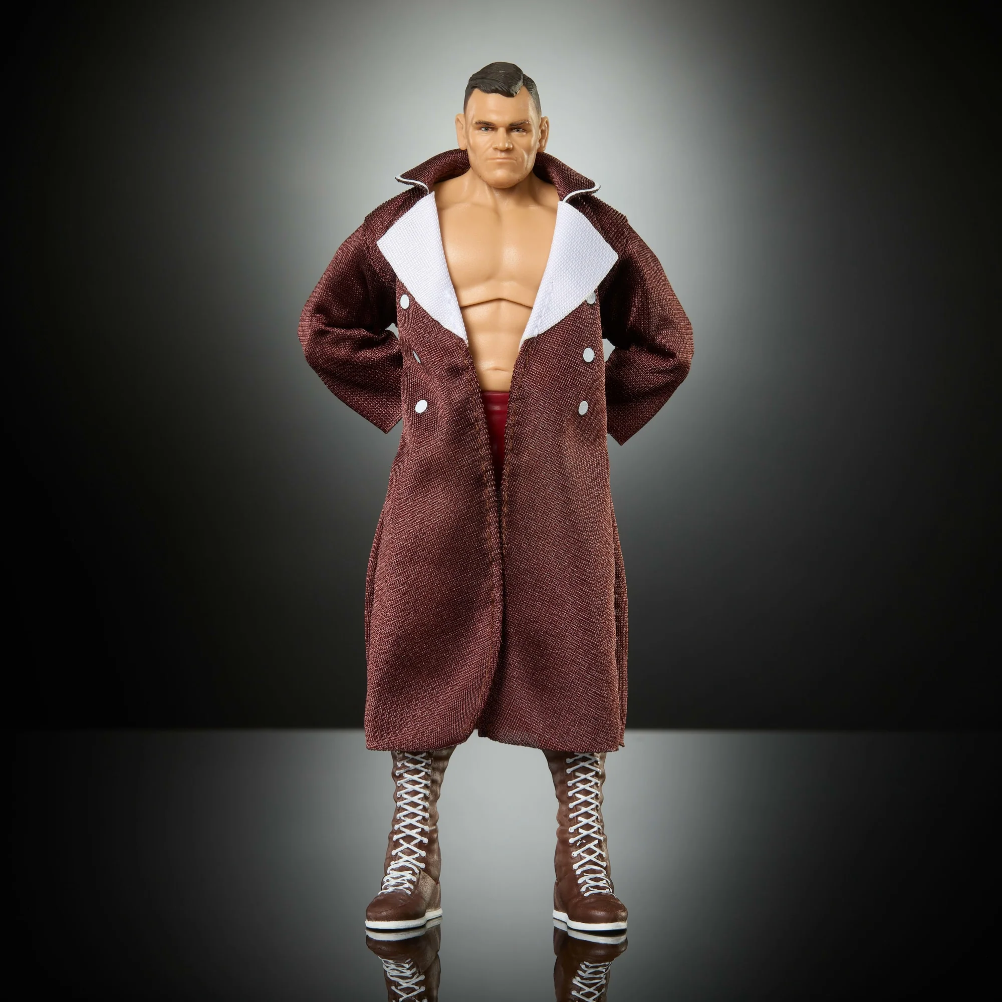 WWE Elite Gunther Action Figure Series #121, 6-Inch Collectible With Accessories - Image 3