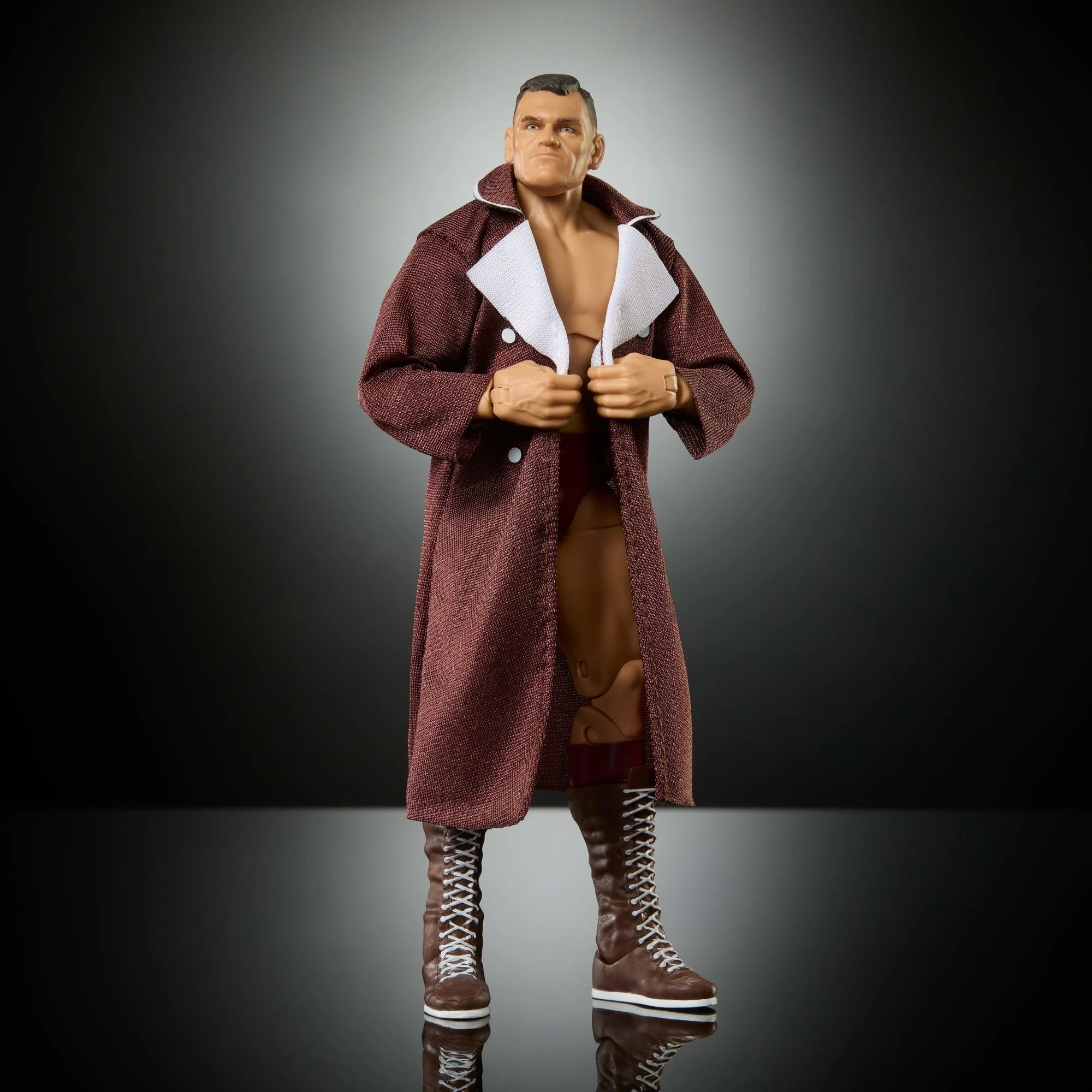 WWE Elite Gunther Action Figure Series #121, 6-Inch Collectible With Accessories - Image 5