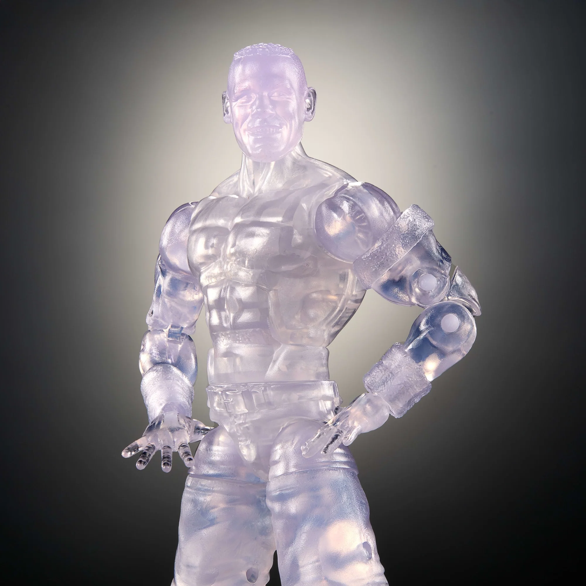 WWE Elite John Cena Action Figure, Greatest Hits 2025, 6-inch Transparent Collectible With Accessories - Image 3