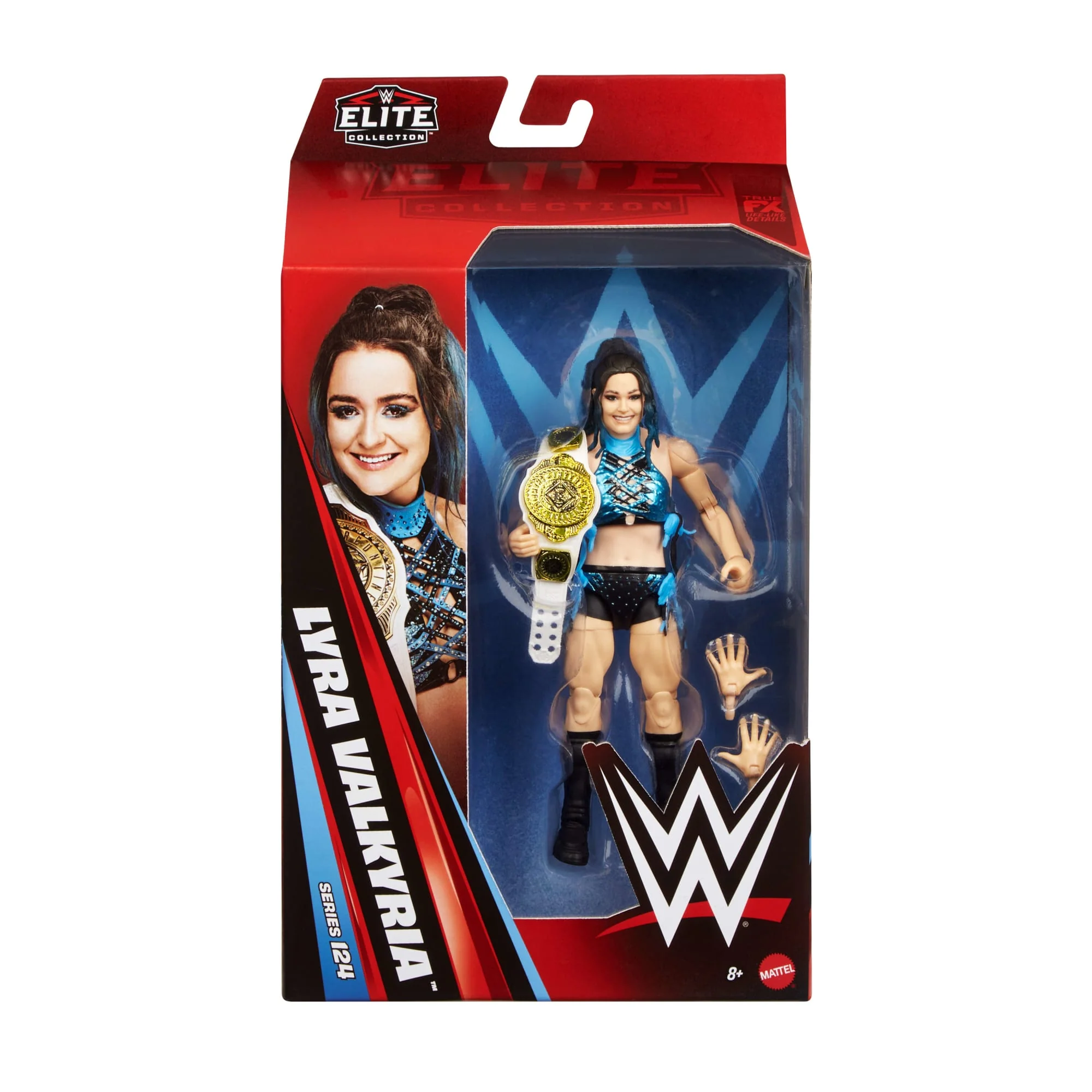 WWE Elite Lyra Valkria Action Figure, Series #124, 6-Inch Collectible With Articulation & Accessories - Image 2