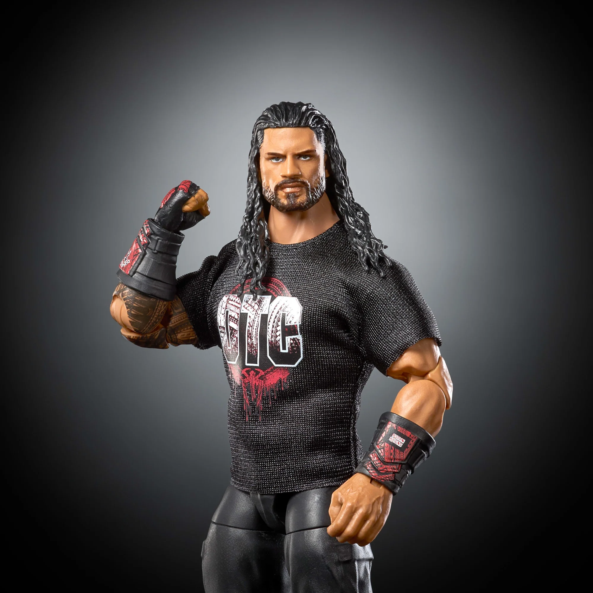 WWE Elite Roman Reigns Action Figure, Series #123 Set, 6-Inch Collectible With Accessories - Image 3