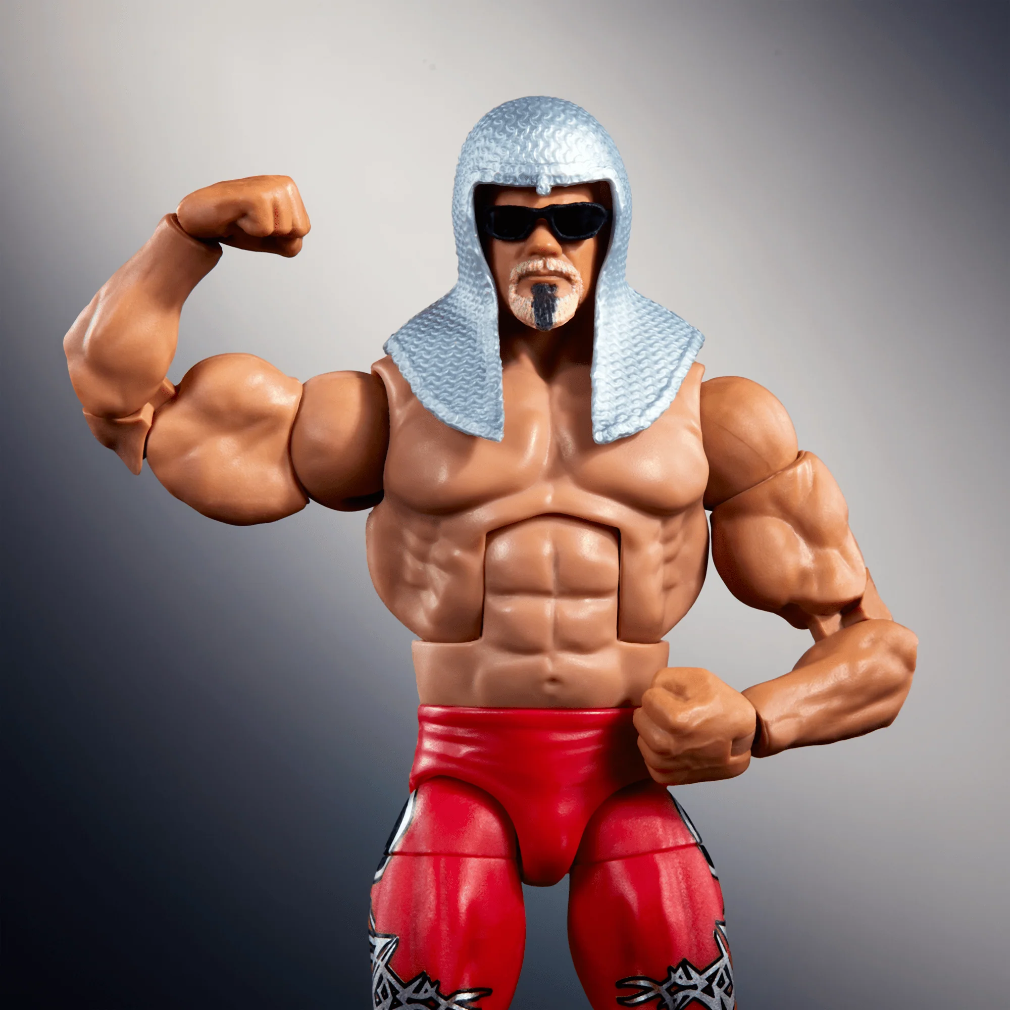 WWE Elite Scott Steiner Action Figure, 6-inch Collectible Superstar With Articulation & Accessories - Image 2