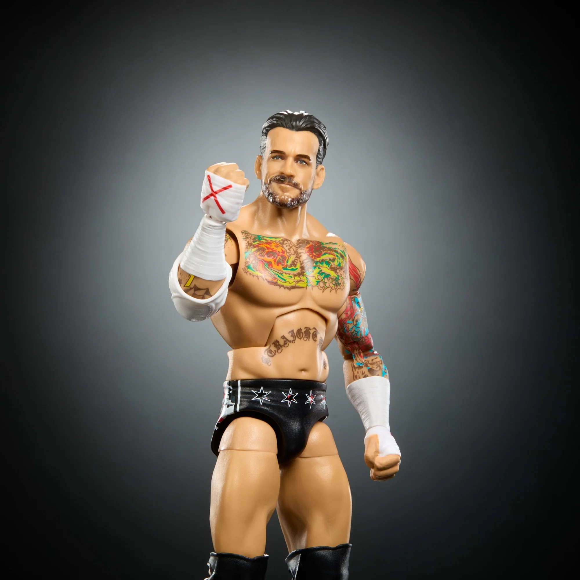 WWE Elite Collection Top Picks Cm Punk Action Figure & Accessories, 6-Inch Collectible Set - Image 3