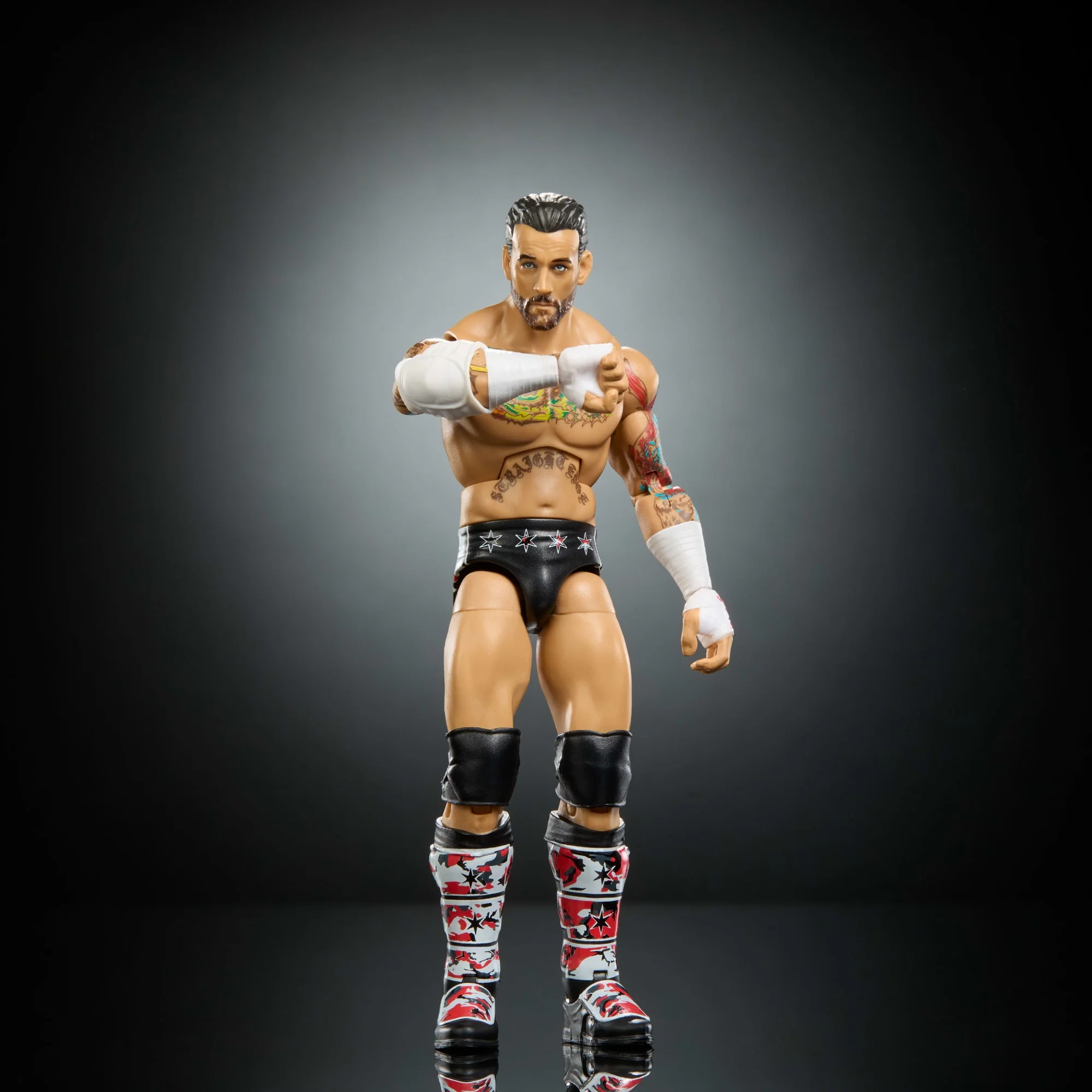 WWE Elite Collection Top Picks Cm Punk Action Figure & Accessories, 6-Inch Collectible Set - Image 4