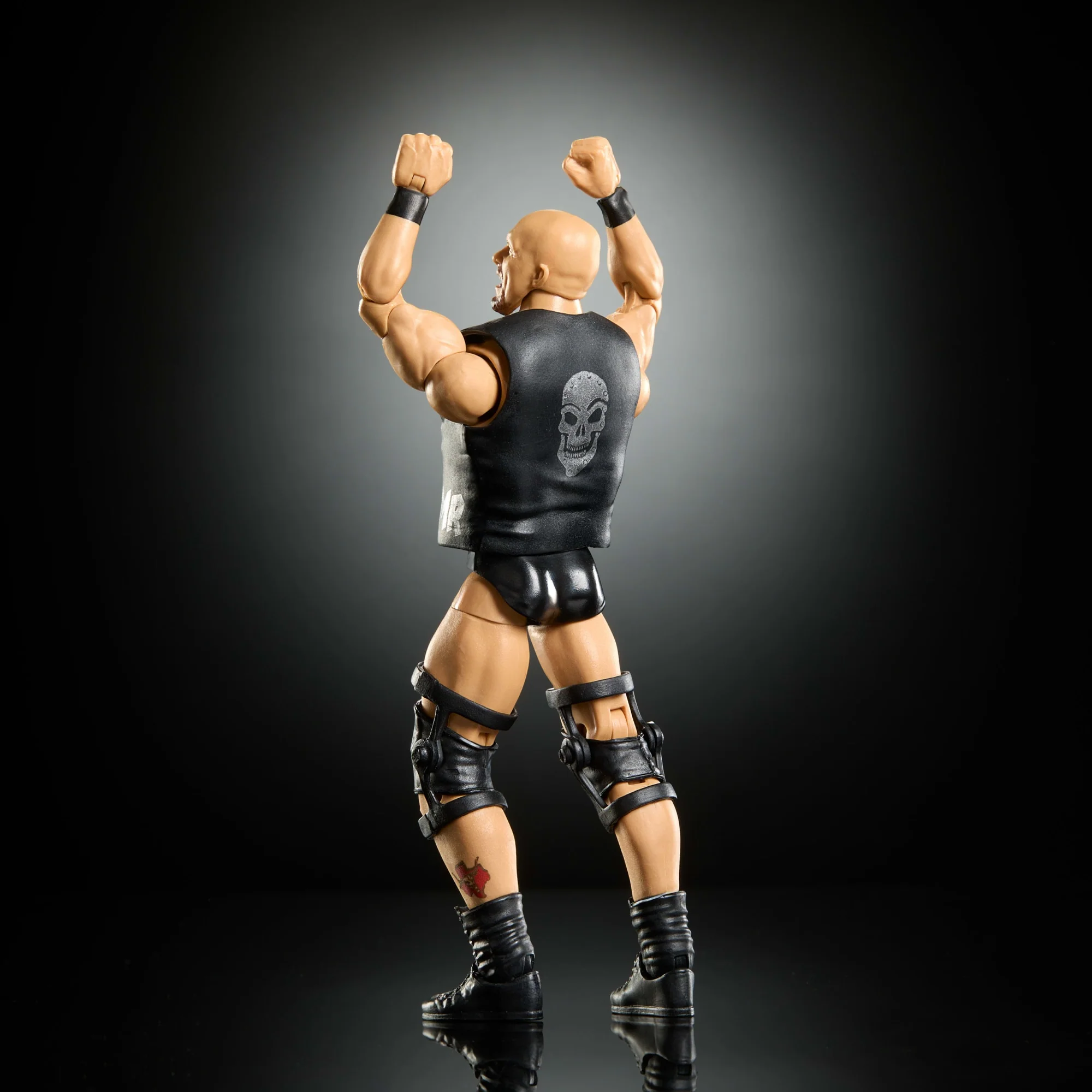 WWE Elite Stone Cold Steve Austin Action Figure, Greatest Hits 2025 Set, 6-Inch Collectible & Accessories - Image 4