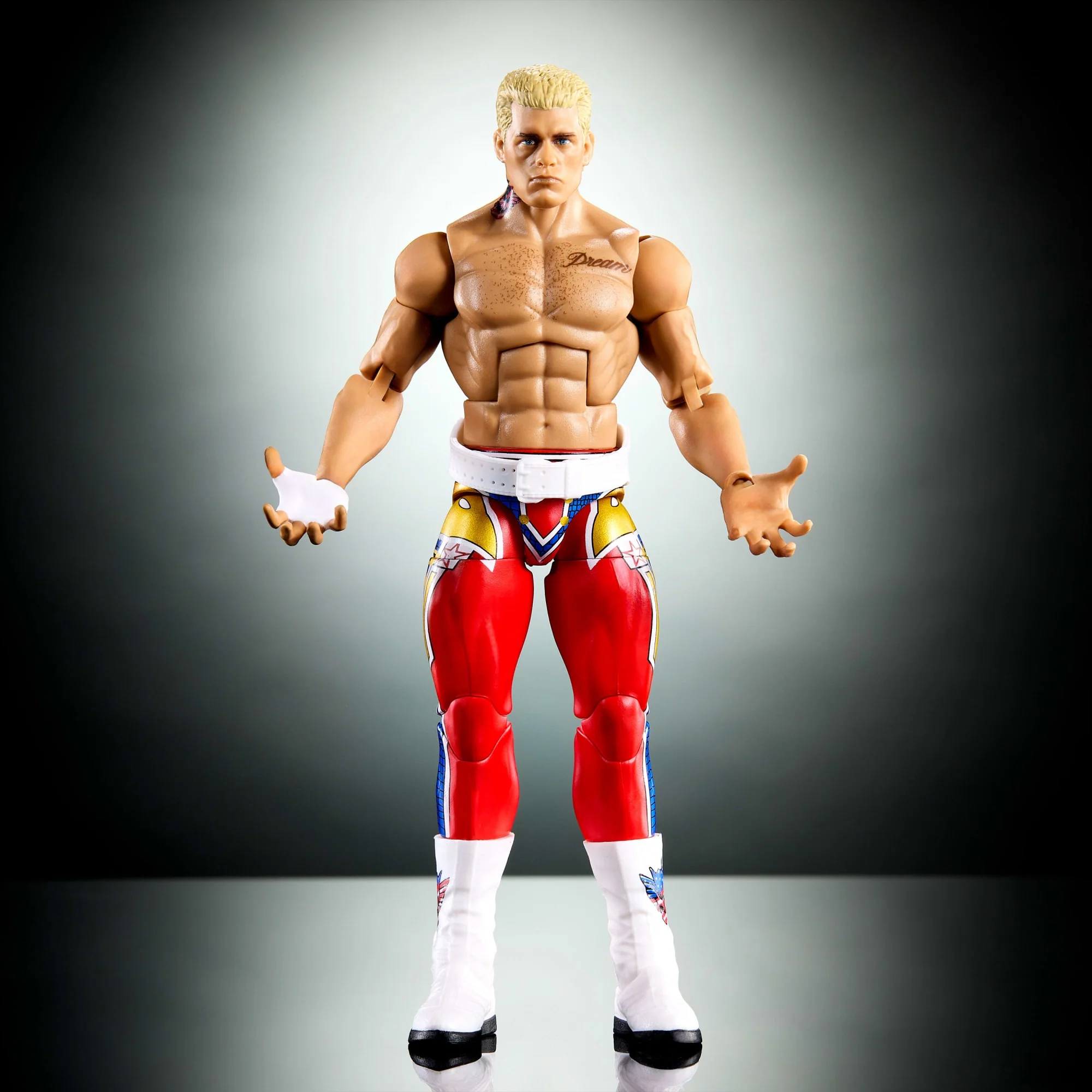 WWE Elite Collection Top Picks Cody Rhodes Action Figure & Accessories, 6-Inch Collectible Set - Image 5