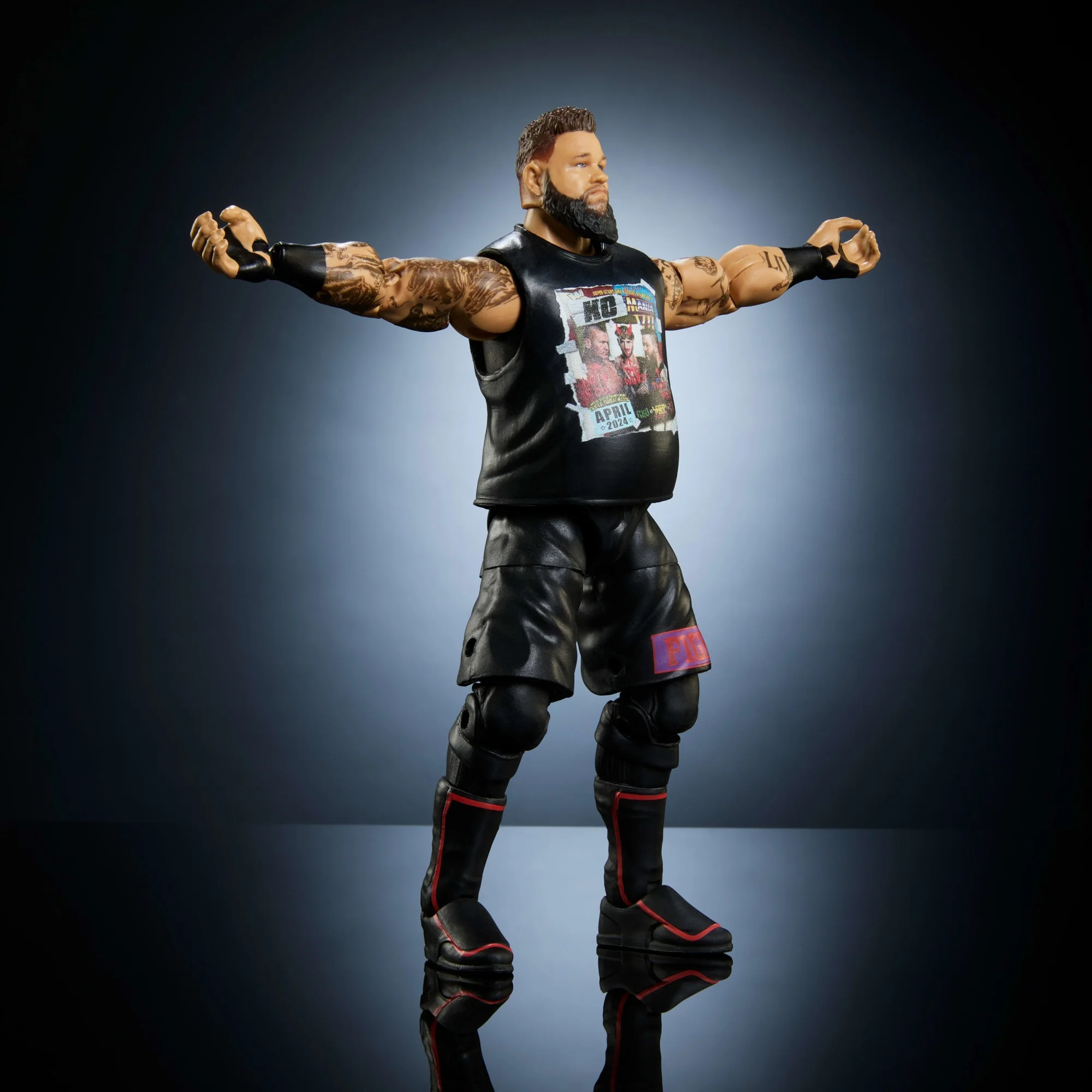 WWE Figura de Acción Elite Kevin Owens - Image 5