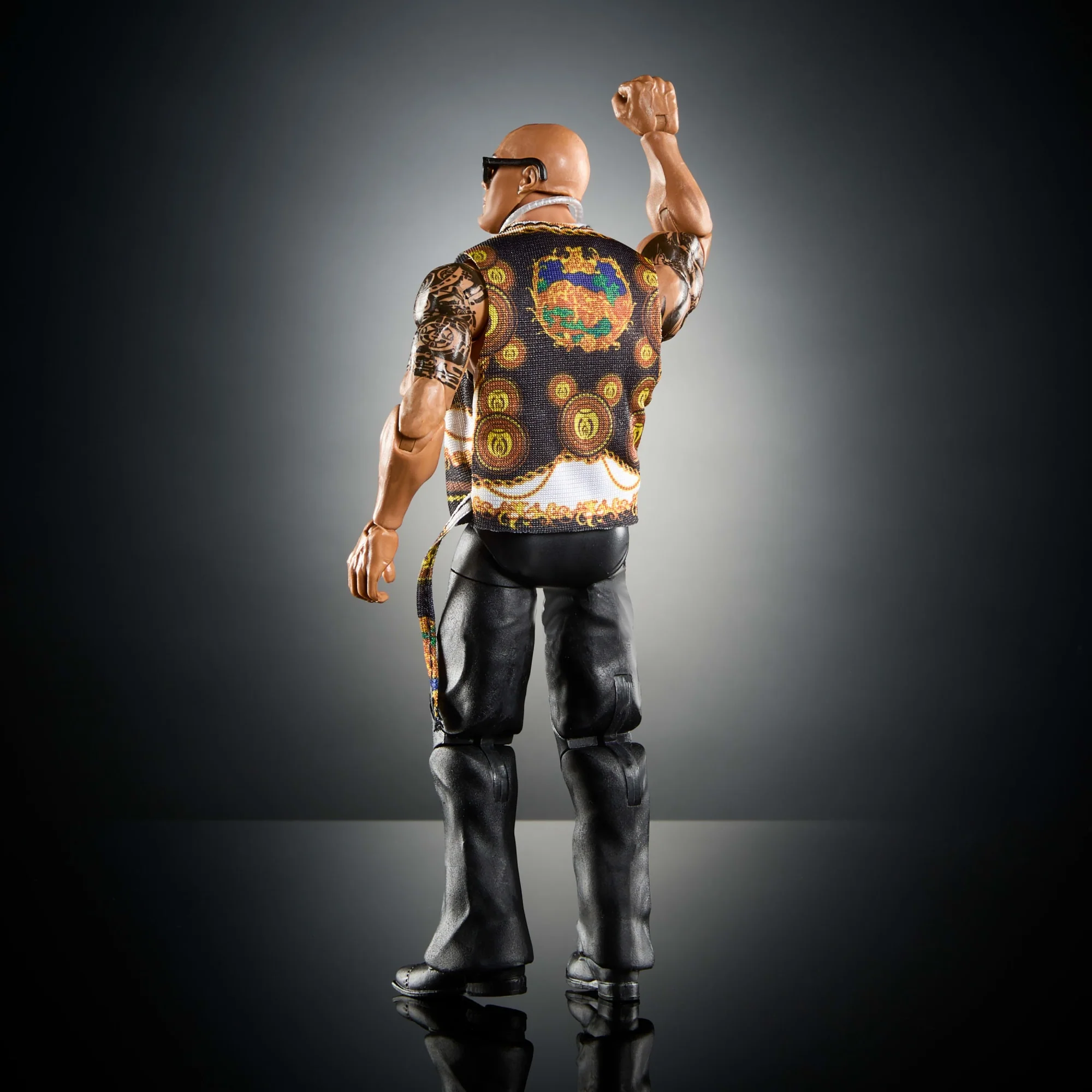 WWE Figura de Acción Elite The Rock gafas - Image 6