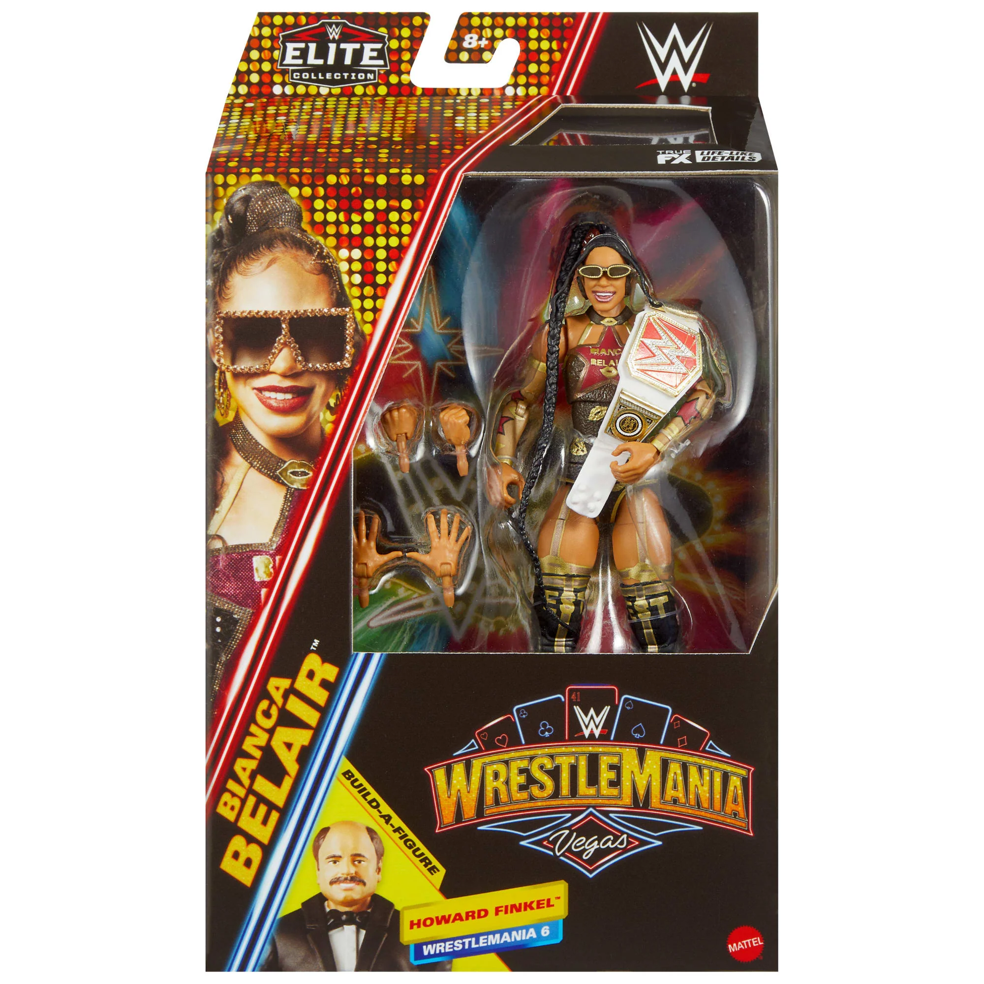 Wwe-Élite Wrestlemania-Bianca Belair-Figurine Premium Live Event - Image 2