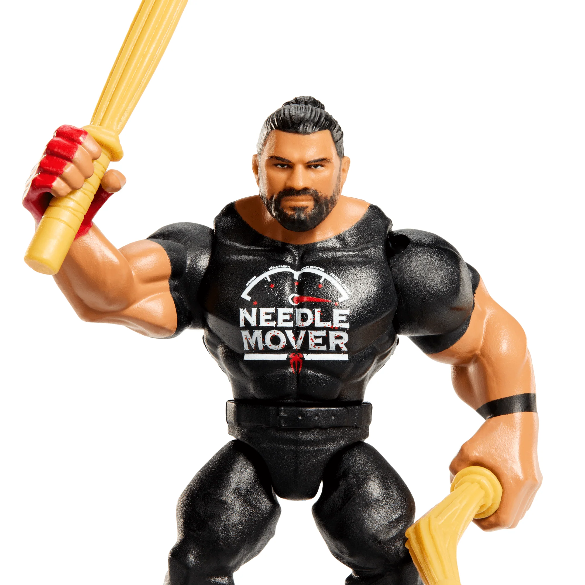 WWE Action Figure Knuckle Crunchers Roman Reigns With Battle Accessory - Image 5