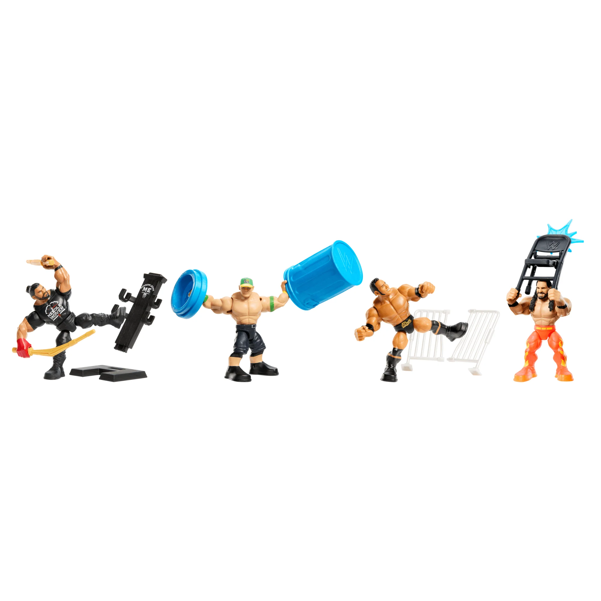 WWE Action Figure Knuckle Crunchers Seth Rollins With Battle Accessory - Image 6