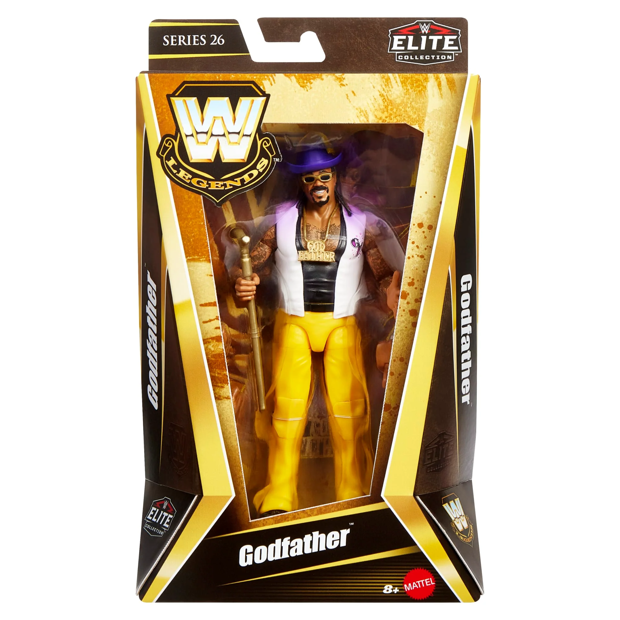 Wwe  Collection Elite  Legends  Série26  Figurine  Godfather - Image 2
