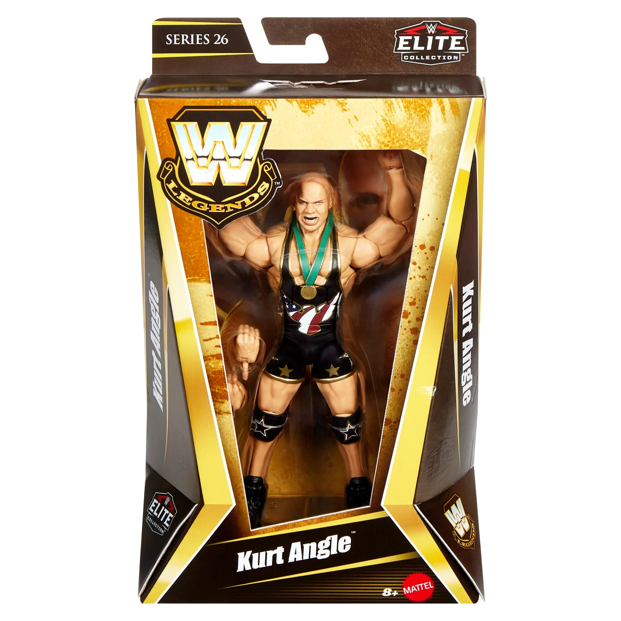 Wwe  Collection Elite  Legends  Série 26  Figurine  Kurt Angle - Image 2