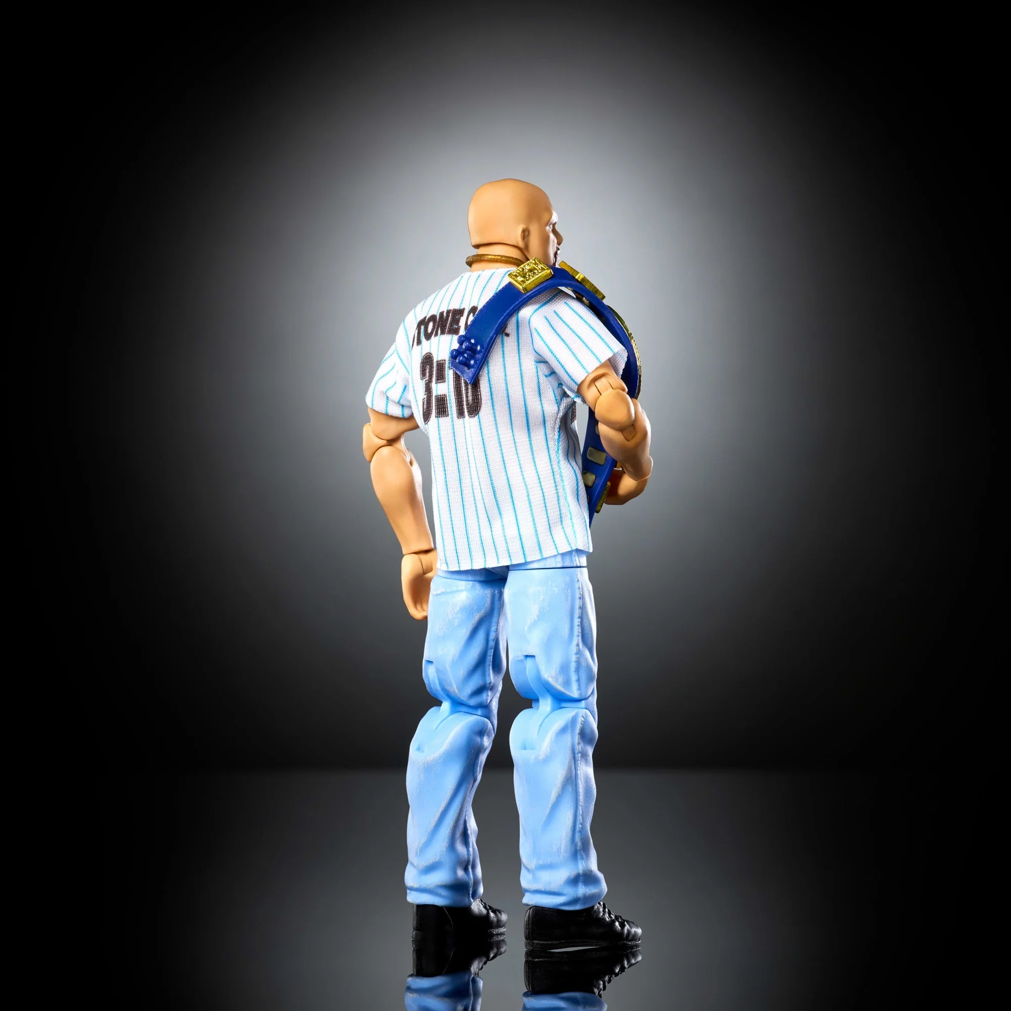 WWE Elite Legends “Stone Cold” Steve Austin Action Figure & Accessories, Series 30 6-Inch Set - Image 5