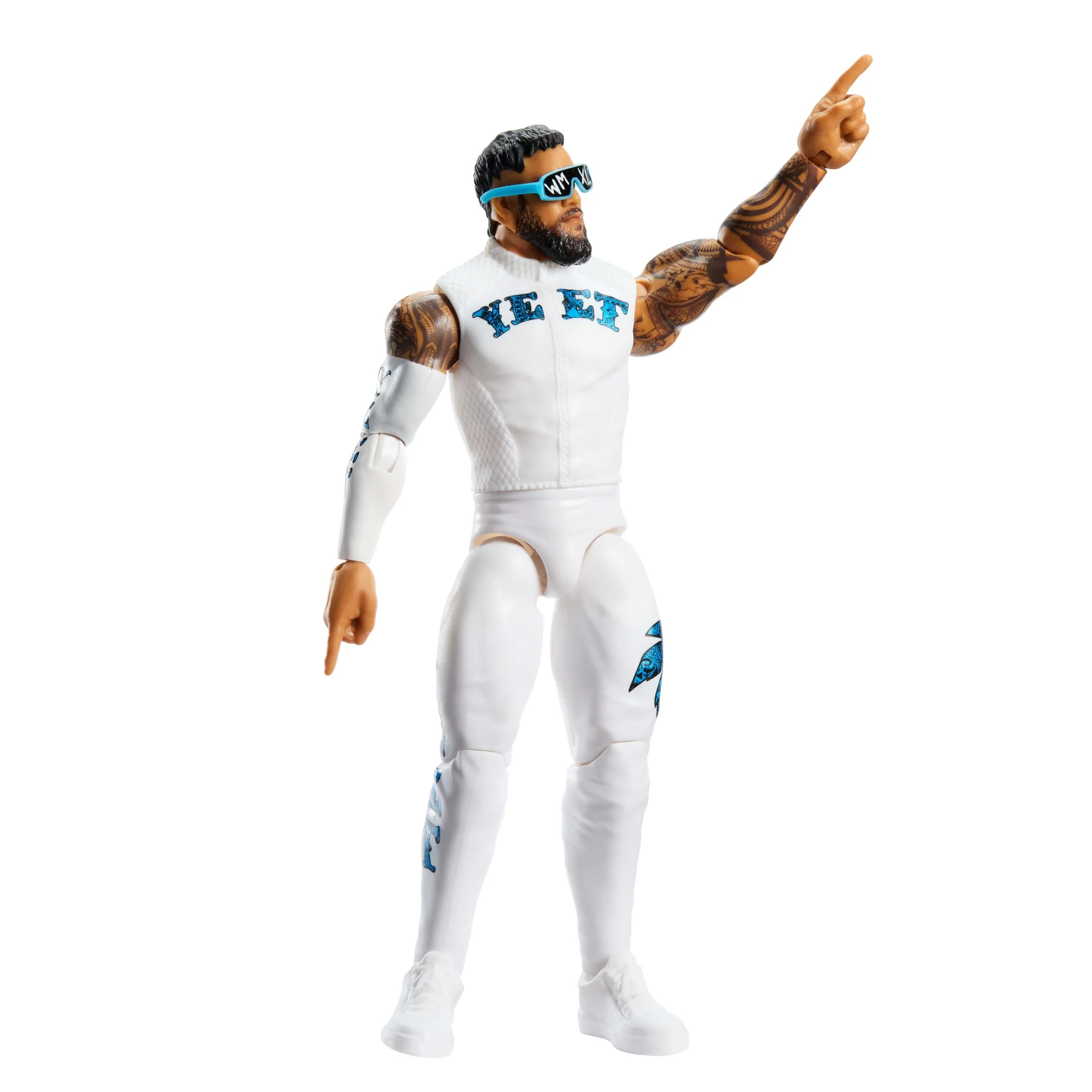 WWE Jey Uso Action Figure, Main Event Series #161, 6-Inch Collectible With Articulation - Image 2