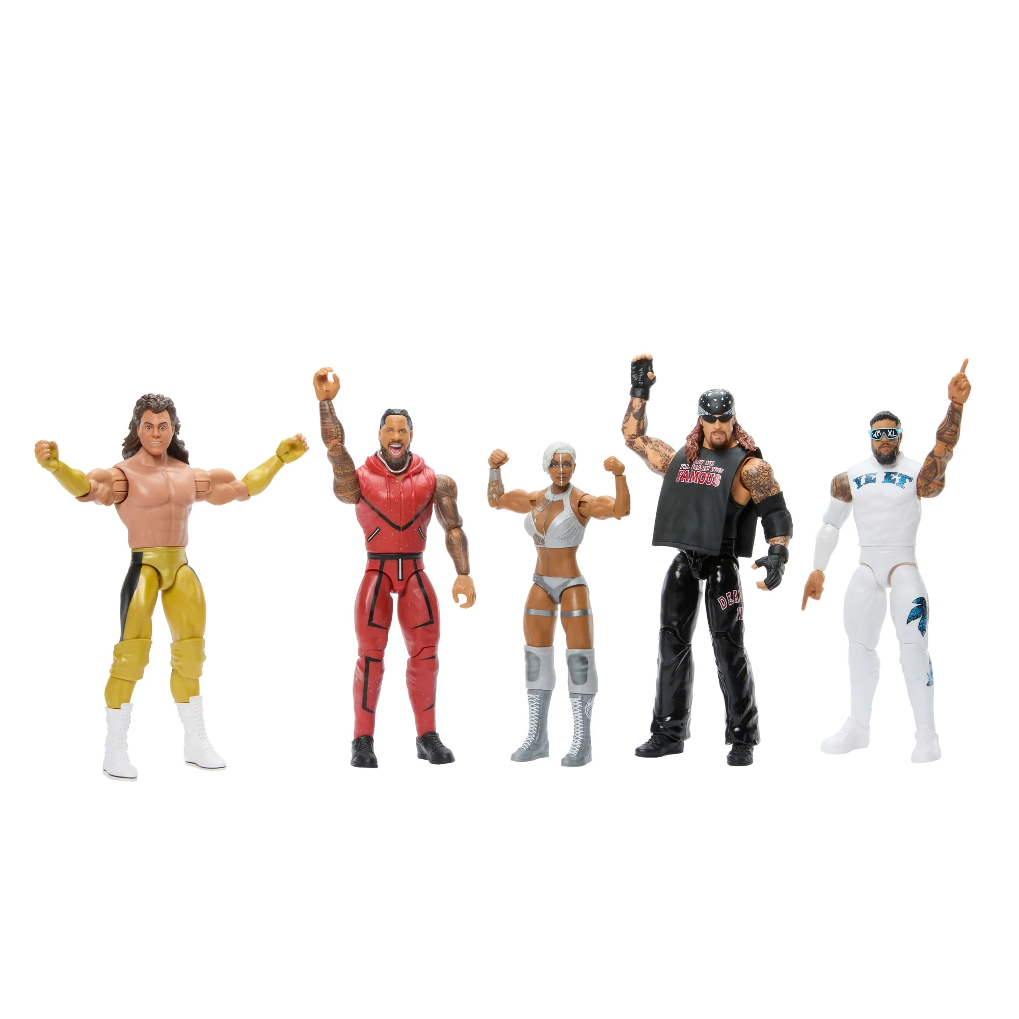 WWE Jey Uso Action Figure, Main Event Series #161, 6-Inch Collectible With Articulation - Image 5
