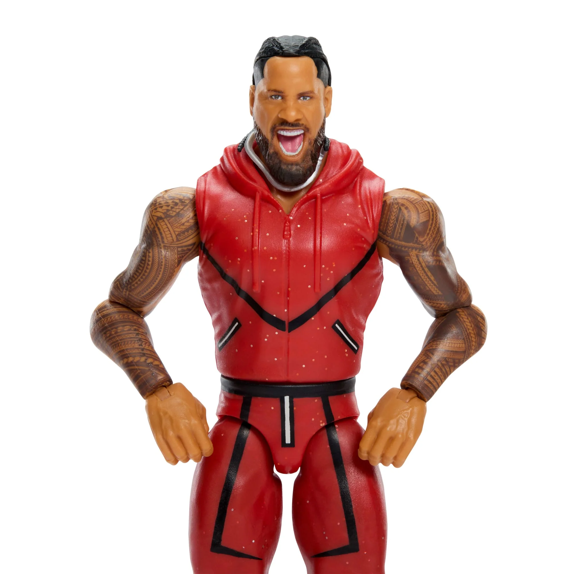 WWE Jimmy Uso Action Figure, Main Event Series #161, 6-Inch Collectible With Articulation - Image 2