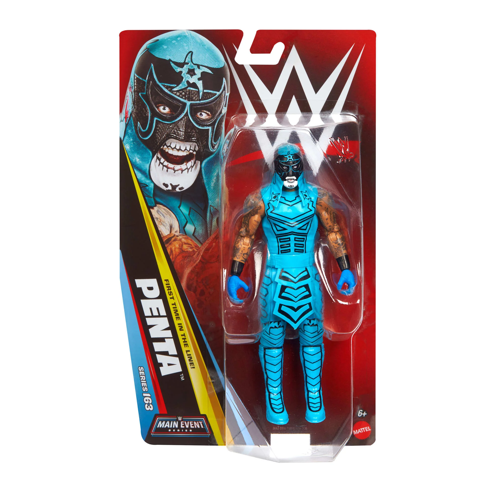 WWE Penta Action Figure, Main Event Series #163, 6-Inch Collectible With Articulation - Image 2