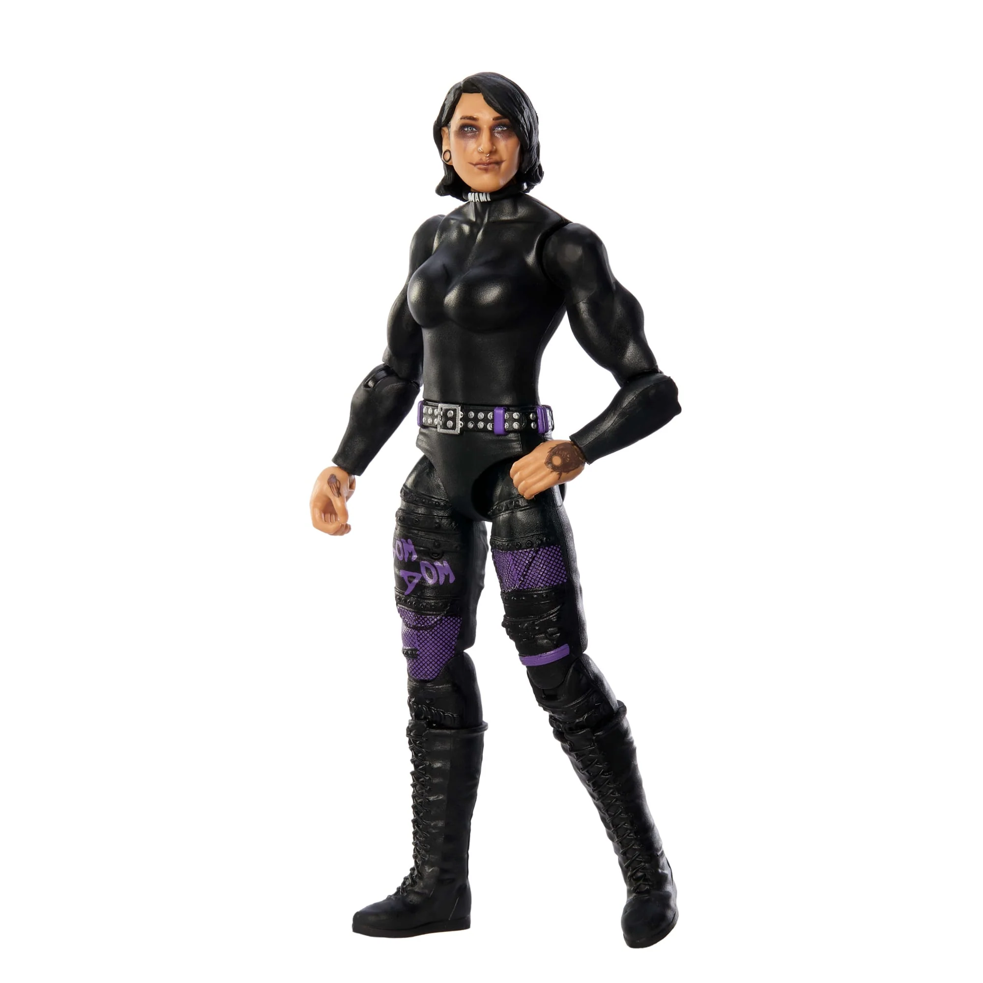 WWE Rhea Ripley Action Figure, Main EVent Series #153 6-inch Collectible Superstar With Articulation - Image 4