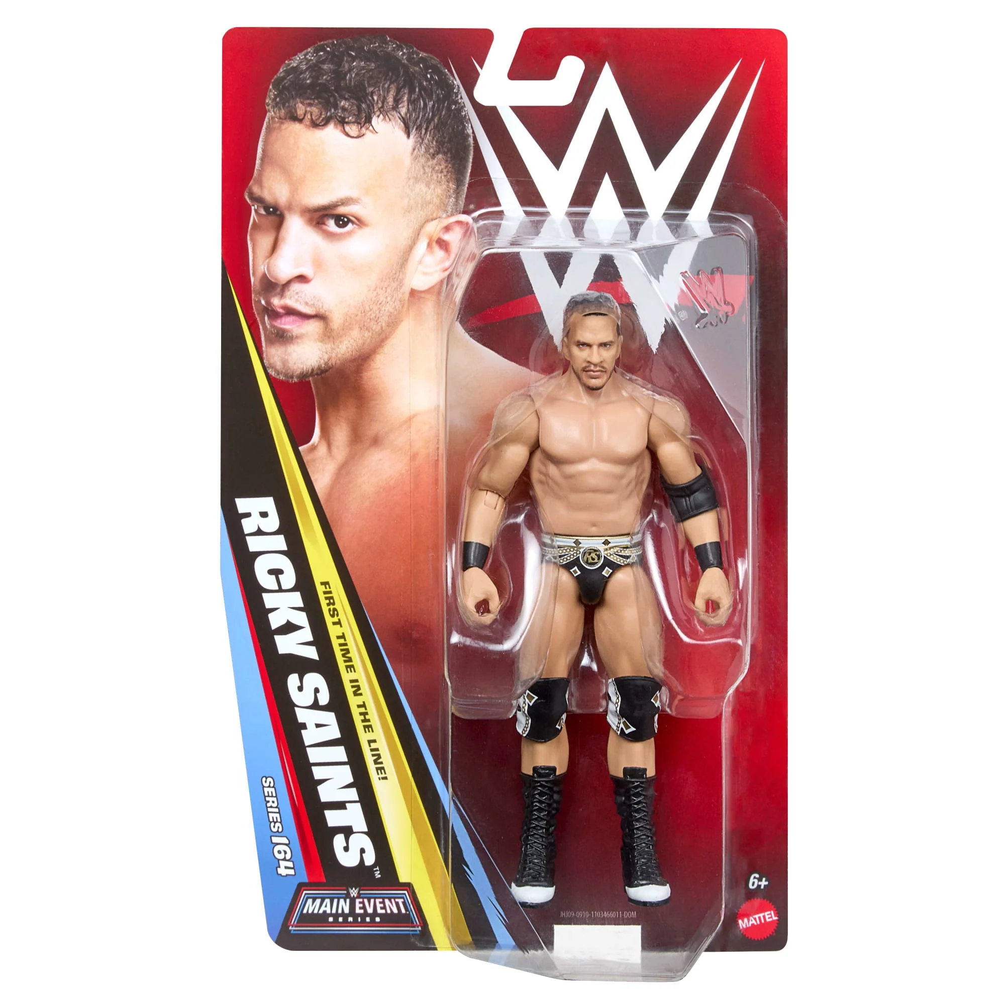 WWE Ricky Saints Action Figure, Main Event Series #164, 6-Inch Collectible With Articulation - Image 2