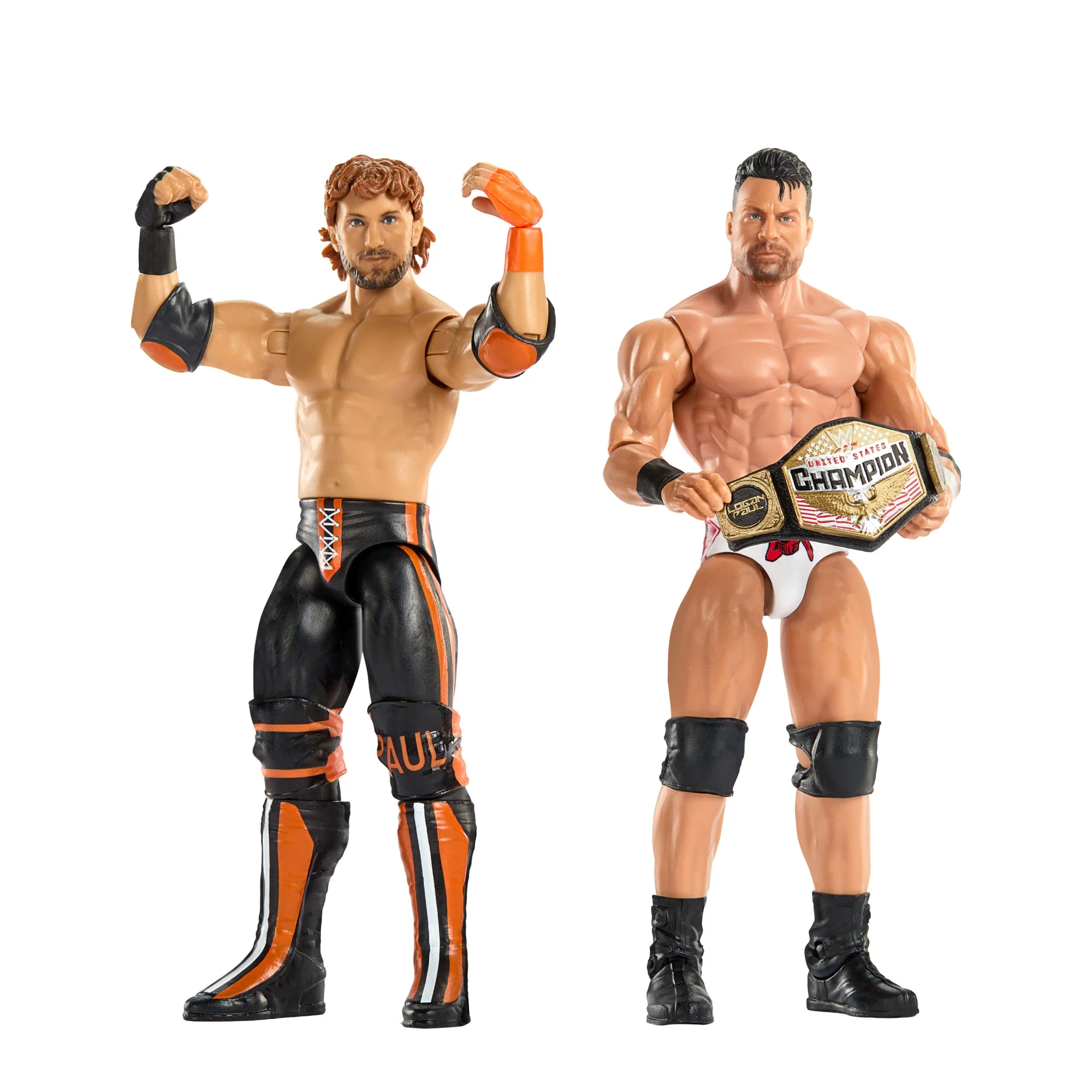 WWE Main Event Showdown La Knight vs Logan Paul Action Figures Set, Series #24, 6-Inch Collectibles - Image 3