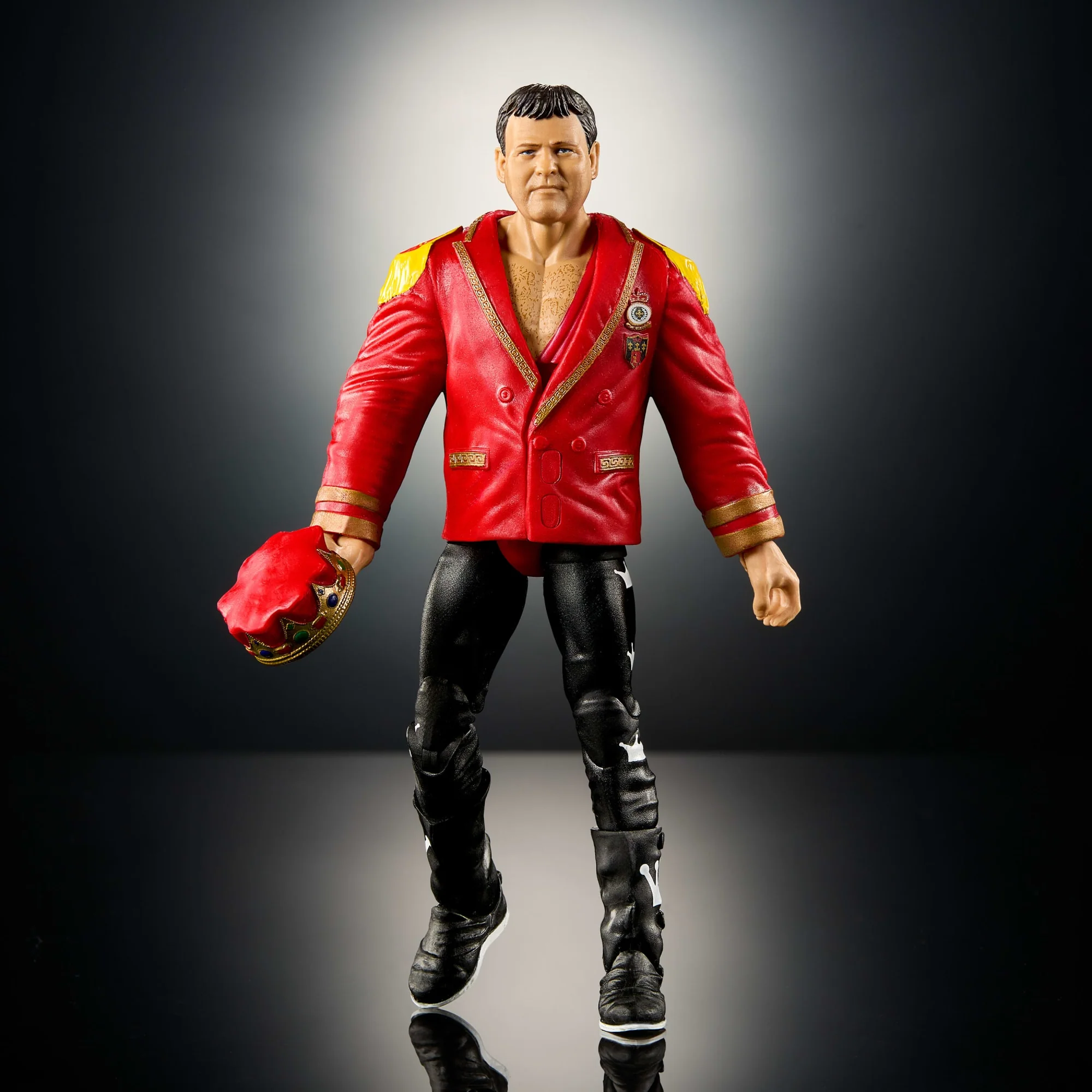 WWE Monday Night War Elite Collection Jerry “The King” Lawler Action Figure & Accessories 6-Inch Set - Image 5