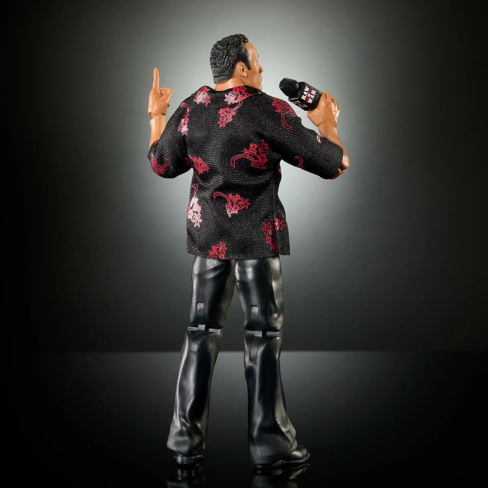WWE Monday Night War Elite Collection The Rock Action Figure & Accessories 6-Inch Set - Image 6