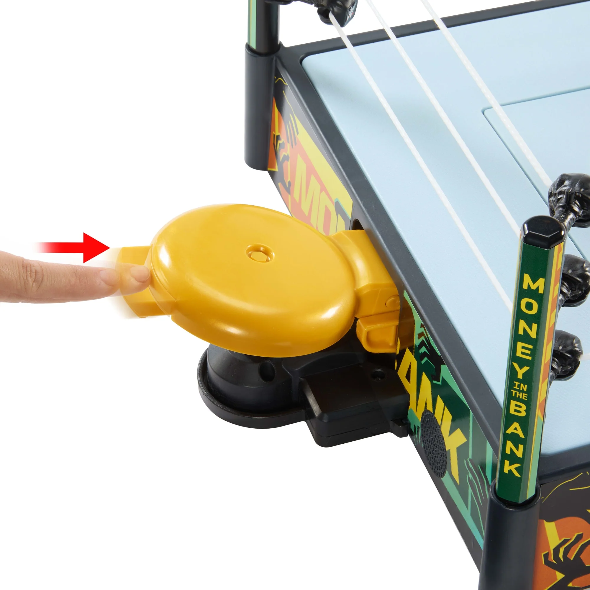 WWE Money in The Bank Cash-in Ring Playset With Accessories, 2 Play Modes, 40+ Sounds & Phrases - Image 6