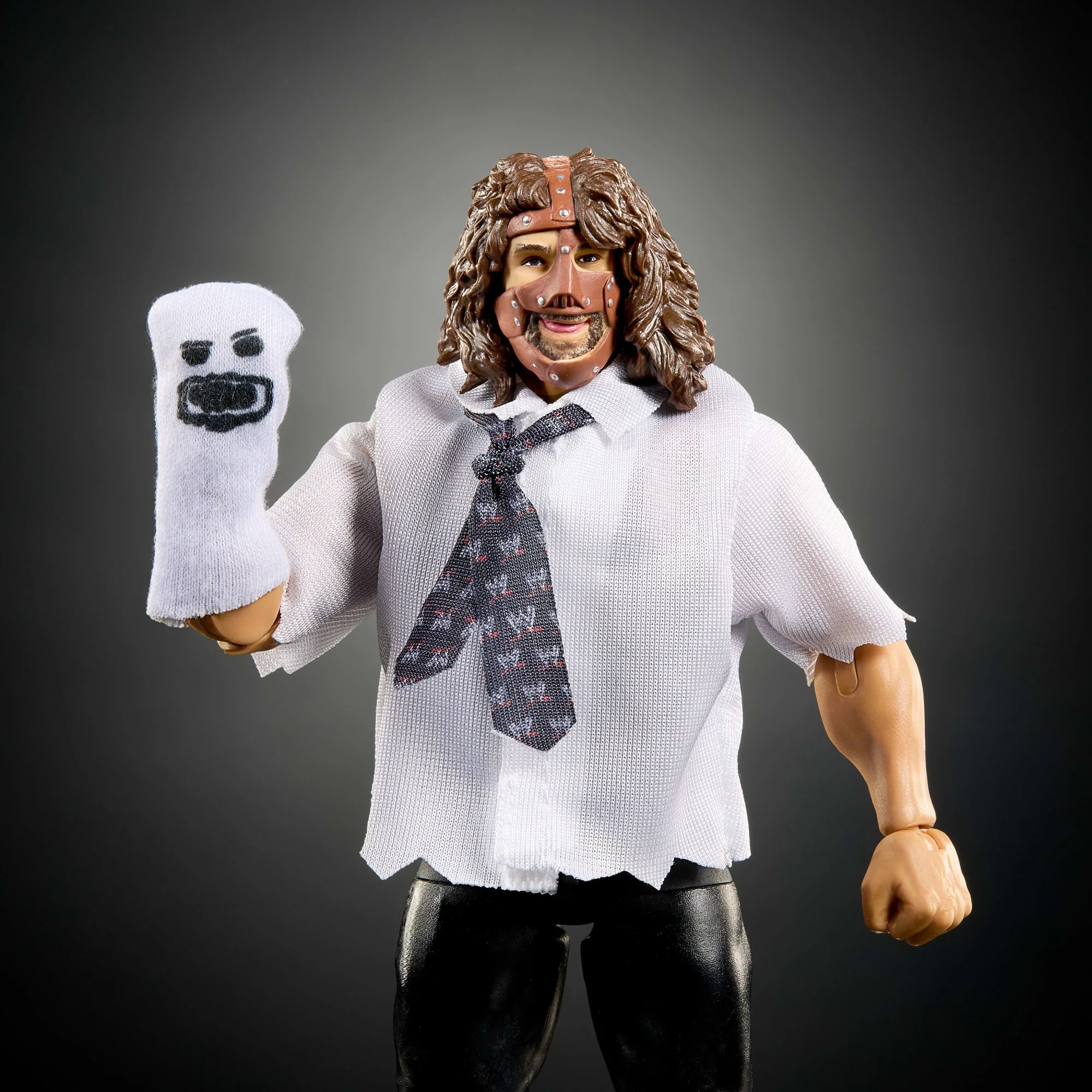 WWE Elite Collection Premium Live Event Mankind Action Figure Set, Summerslam Series Collectible - Image 3