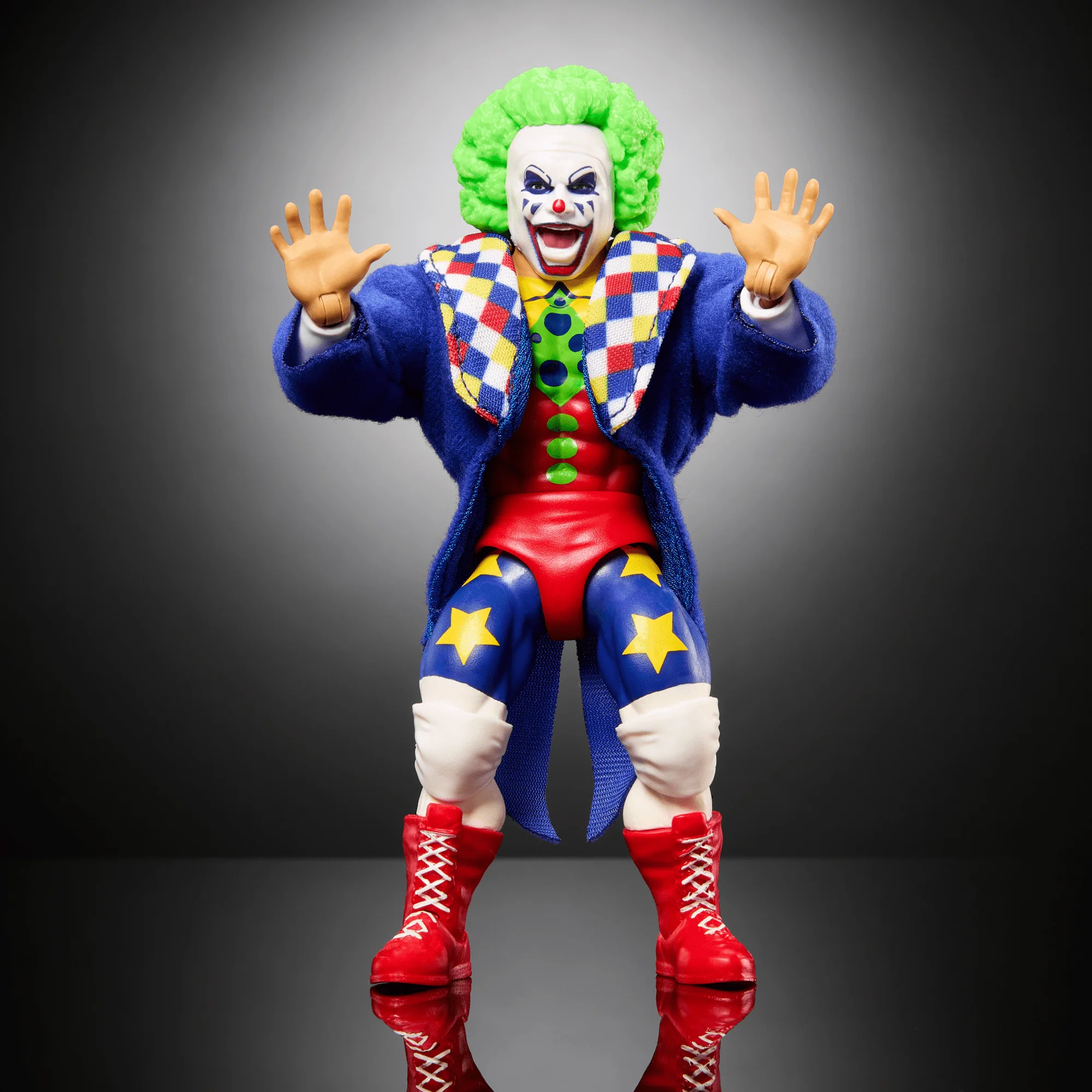 Wwe  Superstars  Figurine Articulée et Accessoires  Doink The Clown - Image 3