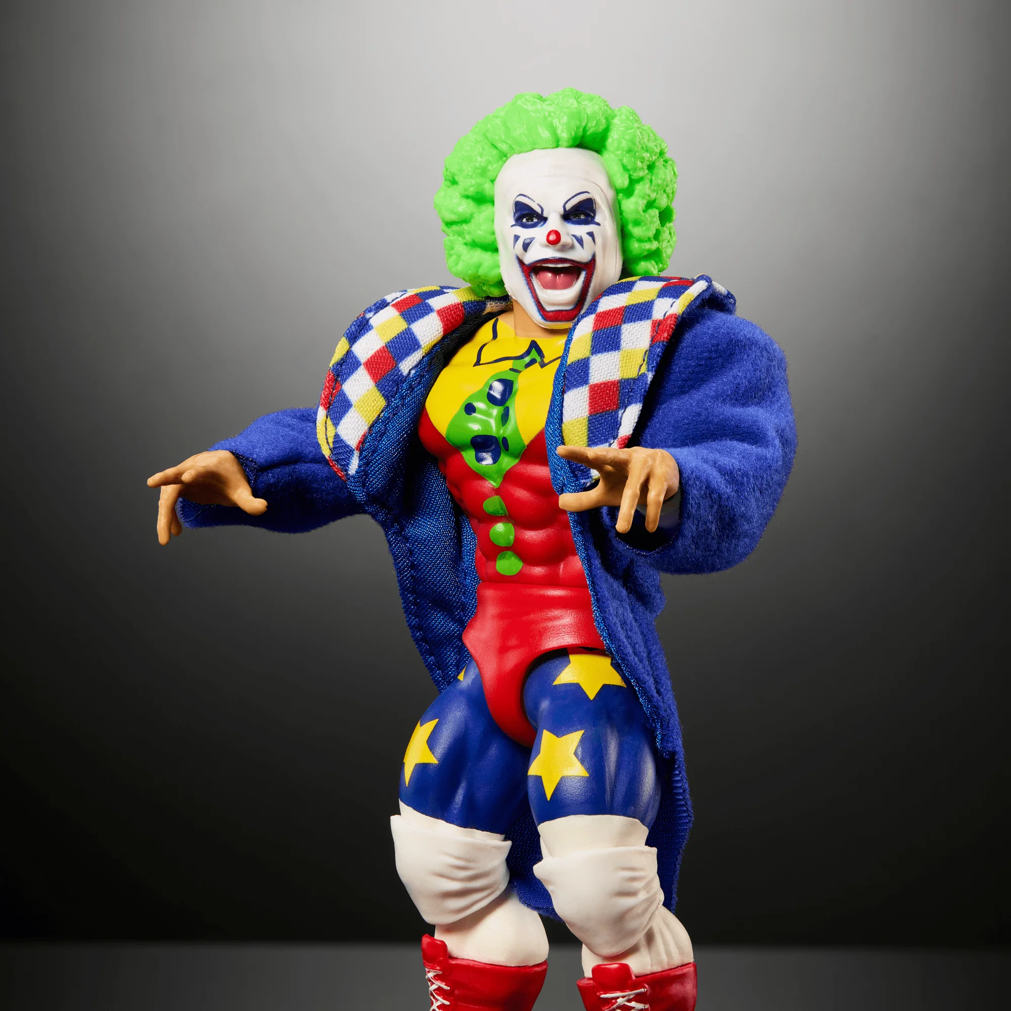 Wwe  Superstars  Figurine Articulée et Accessoires  Doink The Clown - Image 4
