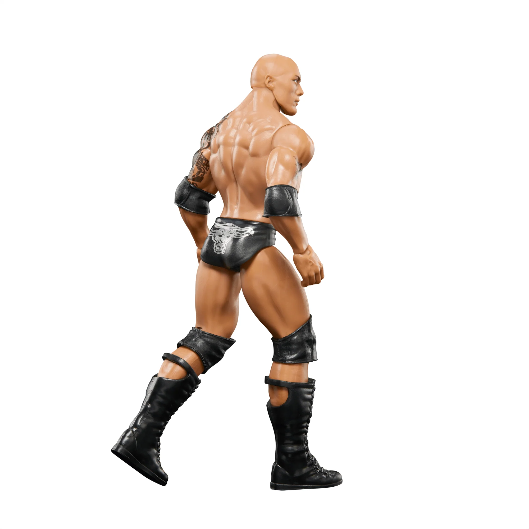 WWE The Rock Action Figure, 6-inch Collectible Superstar With Articulation & Life-Like Look - Image 4