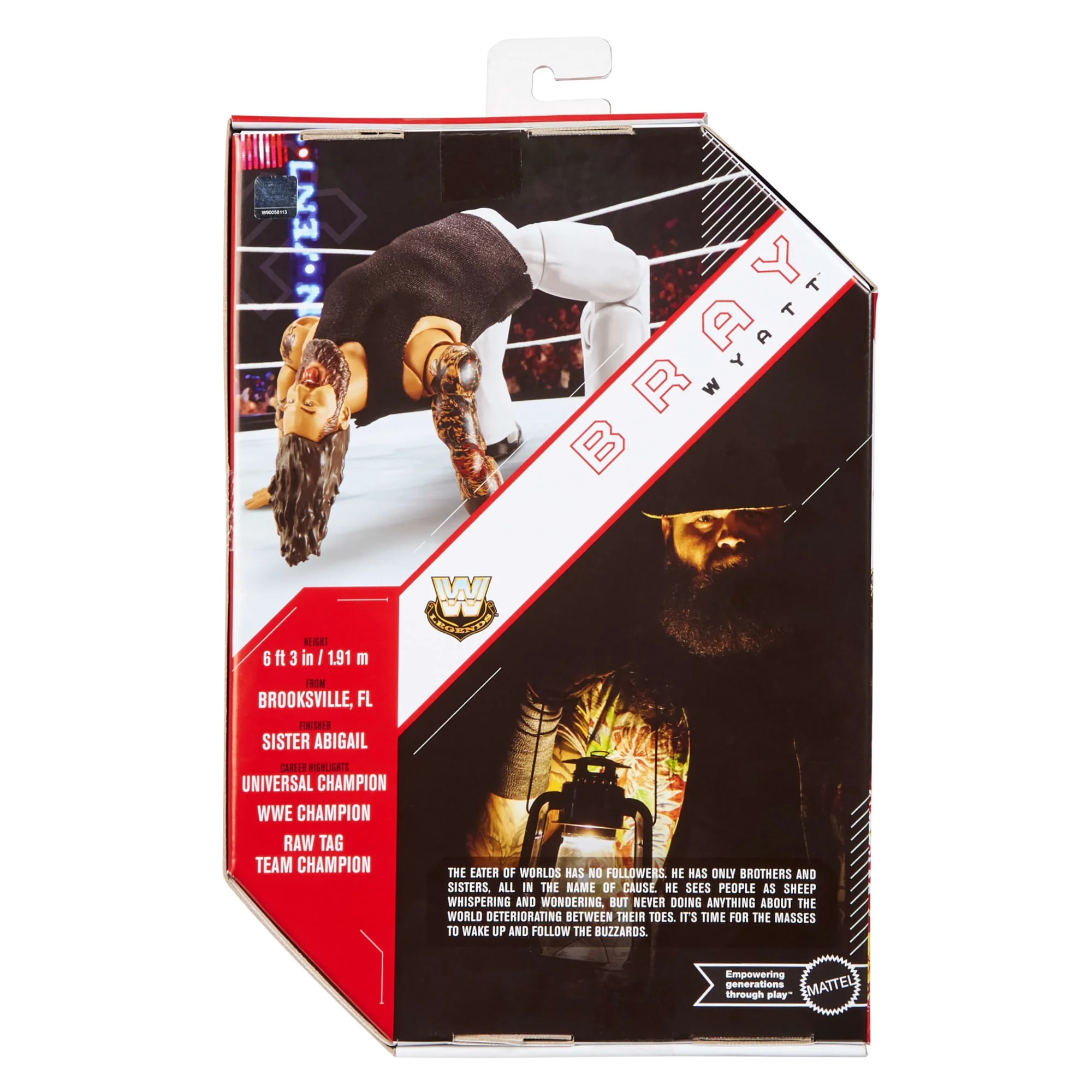 WWE Legends Ultimate Edition Bray Wyatt Action Figure & Accessories Set, 6-Inch Collectible - Image 6