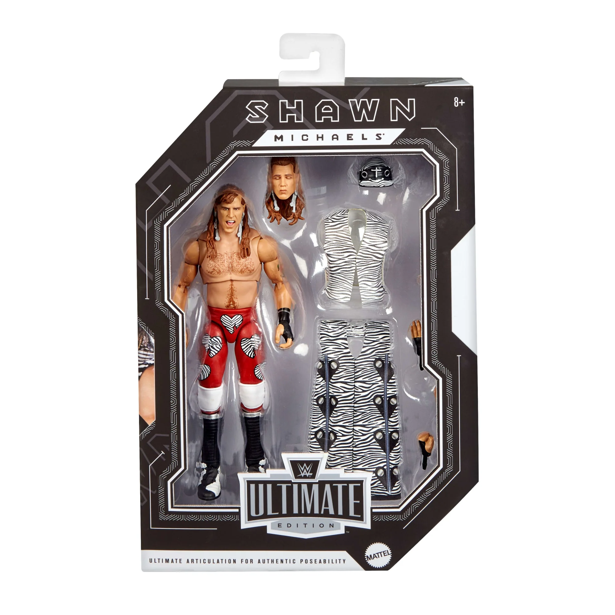 WWE Ultimate Edition Shawn Michaels Action Figure & Accessories Set, 6-Inch Collectible Superstar - Image 2