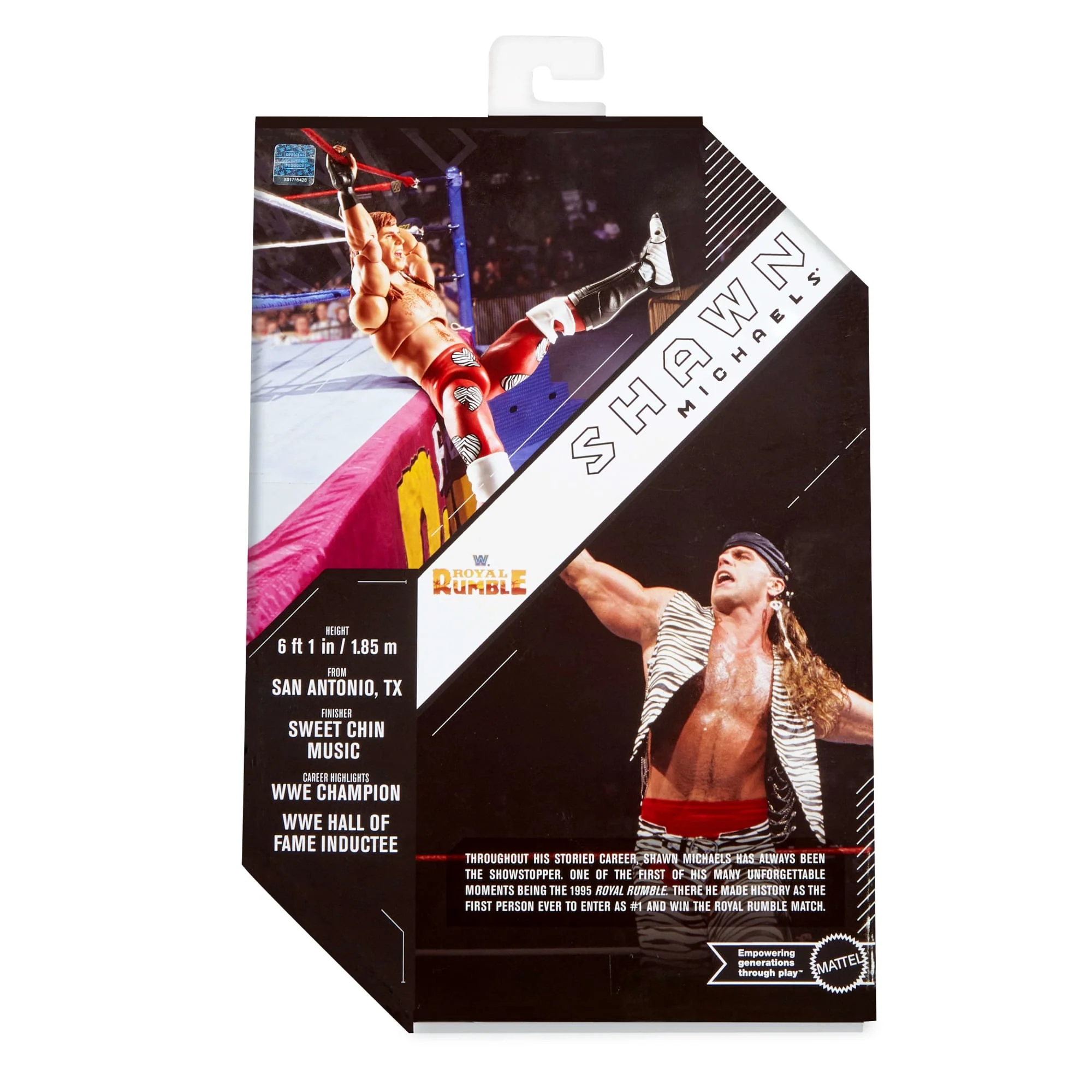 WWE Ultimate Edition Shawn Michaels Action Figure & Accessories Set, 6-Inch Collectible Superstar - Image 6