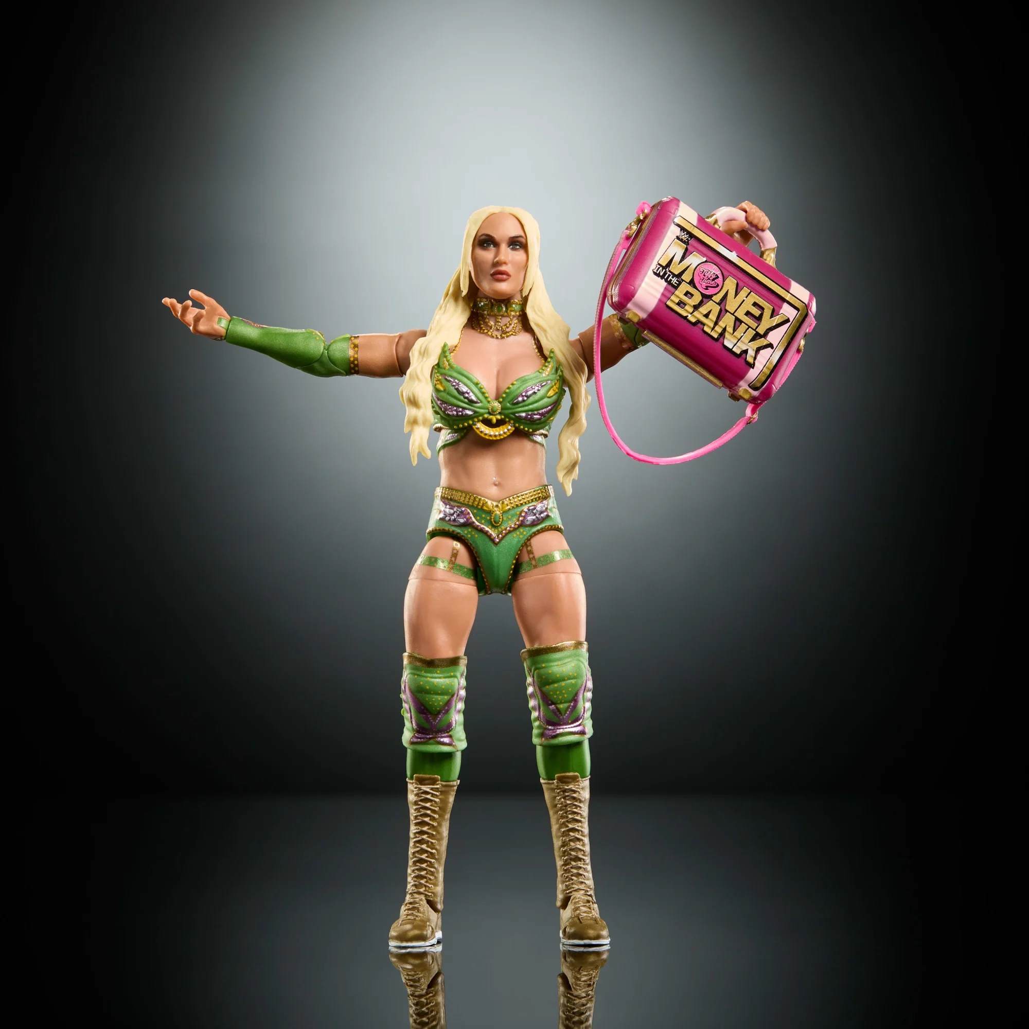 WWE Ultimate Edition Tiffany Stratton Action Figure & Accessories Set, 6-Inch Collectible Superstar - Image 2