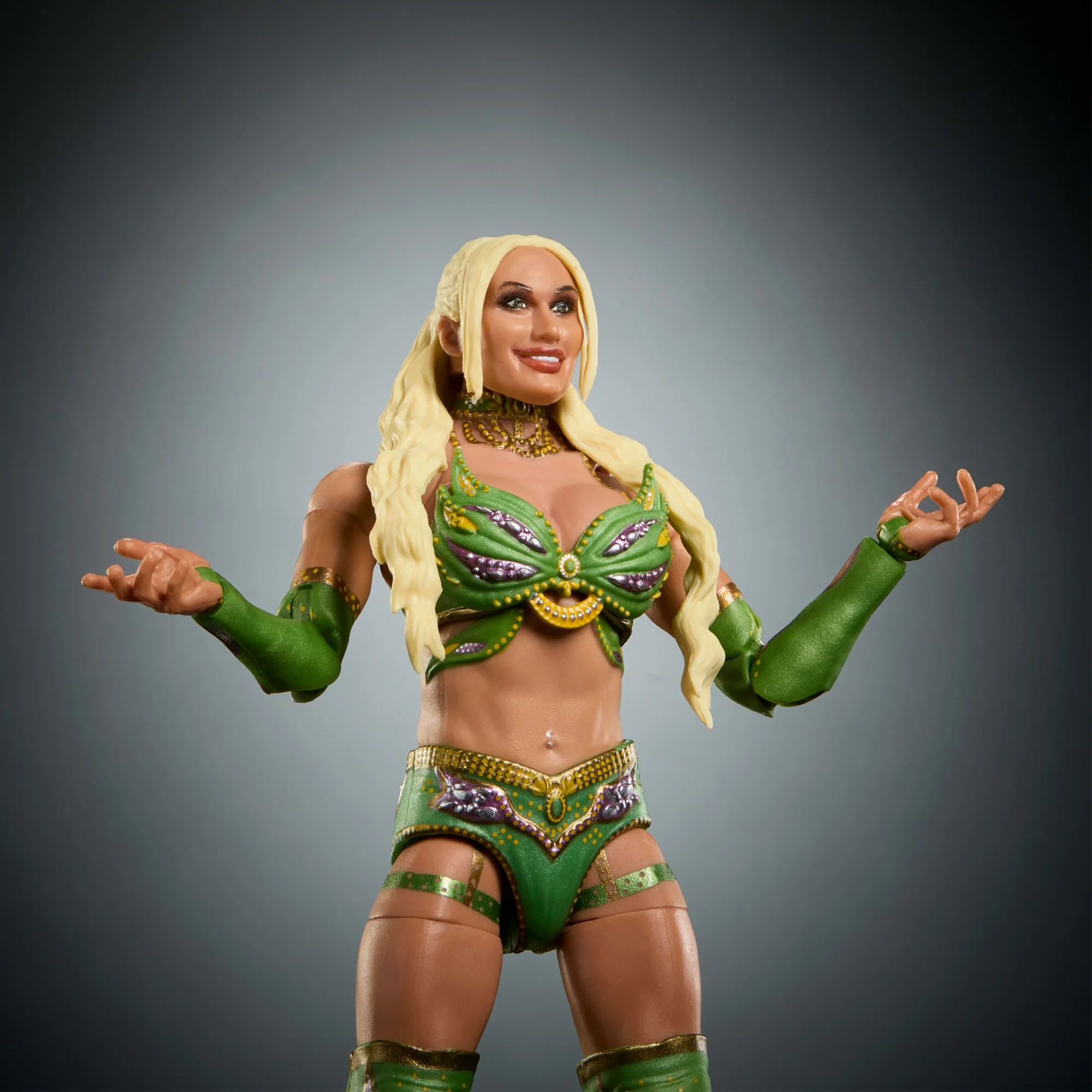 WWE Ultimate Edition Tiffany Stratton Action Figure & Accessories Set, 6-Inch Collectible Superstar - Image 3