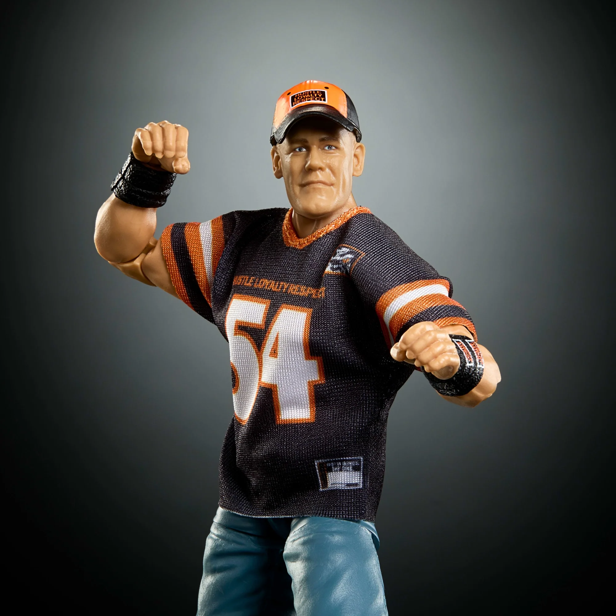 WWE Elite Collection Premium Live Event John Cena Action Figure Set, Wrestlemania Collectible - Image 3