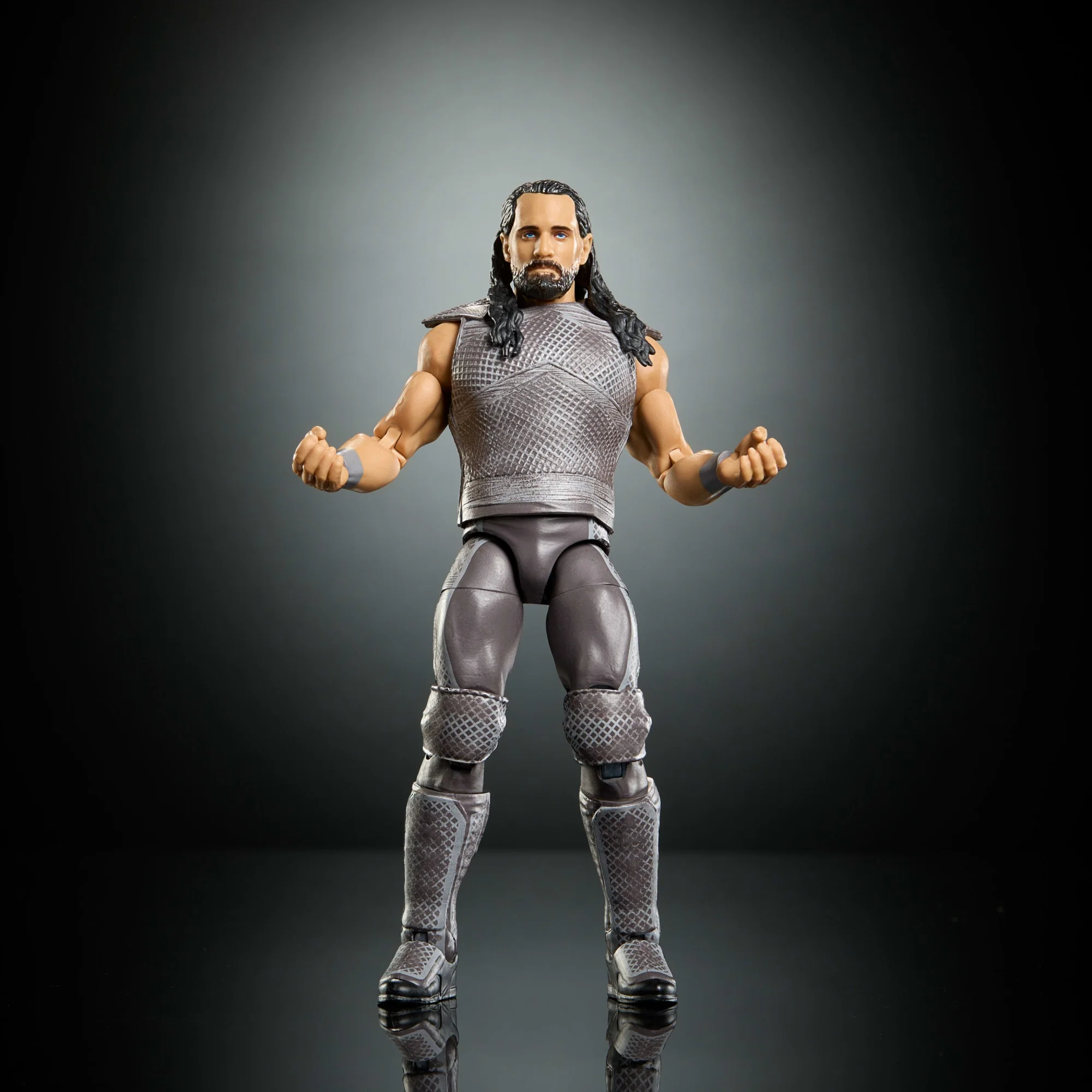 WWE Elite Collection Premium Live Event Seth Rollins Action Figure Set, Wrestlemania Collectible - Image 4