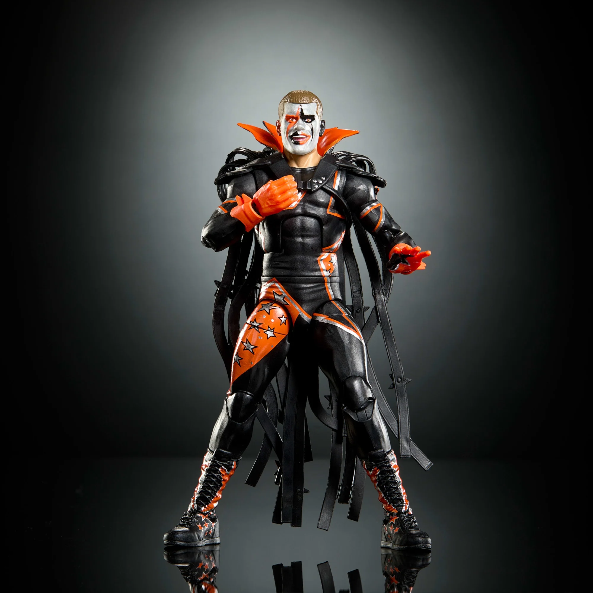 WWE Elite Collection Premium Live Event Stardust Action Figure Set, Wrestlemania Collectible - Image 4