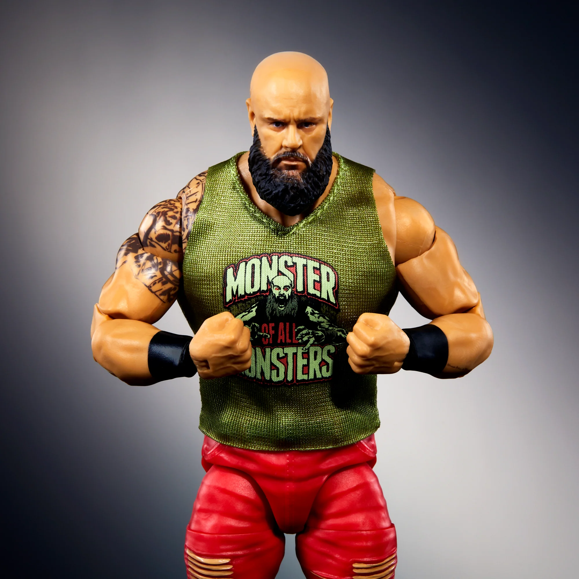 Wwe Collection Elite Figurine Articulée 15,24 Cm Braun Strowman - Image 3