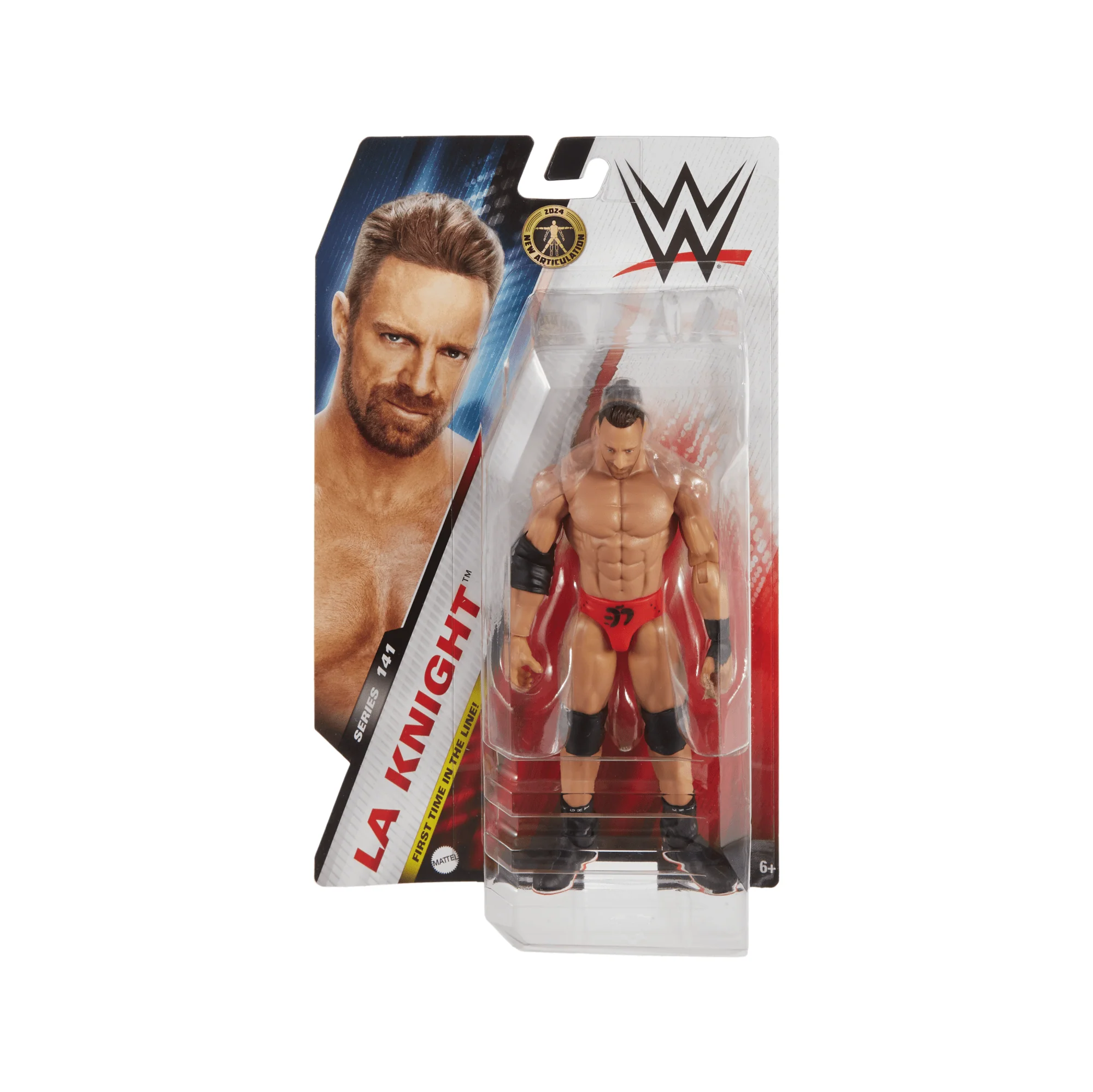 Wwe  Figurine Articulée  15,24Cm (6Po)  La Knight, de Collection - Image 2